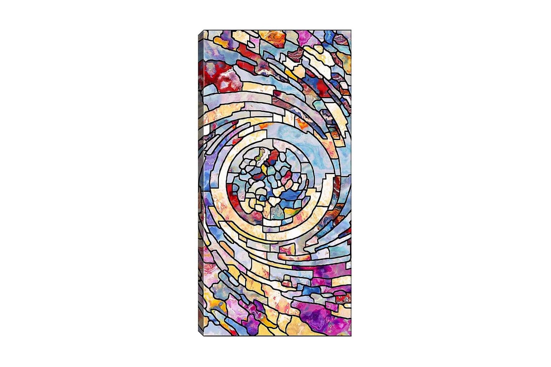 Canvastavla DKY Abstract & Fractals Flerfärgad - 50x120 cm (Art.nr 1184289) — Chilli