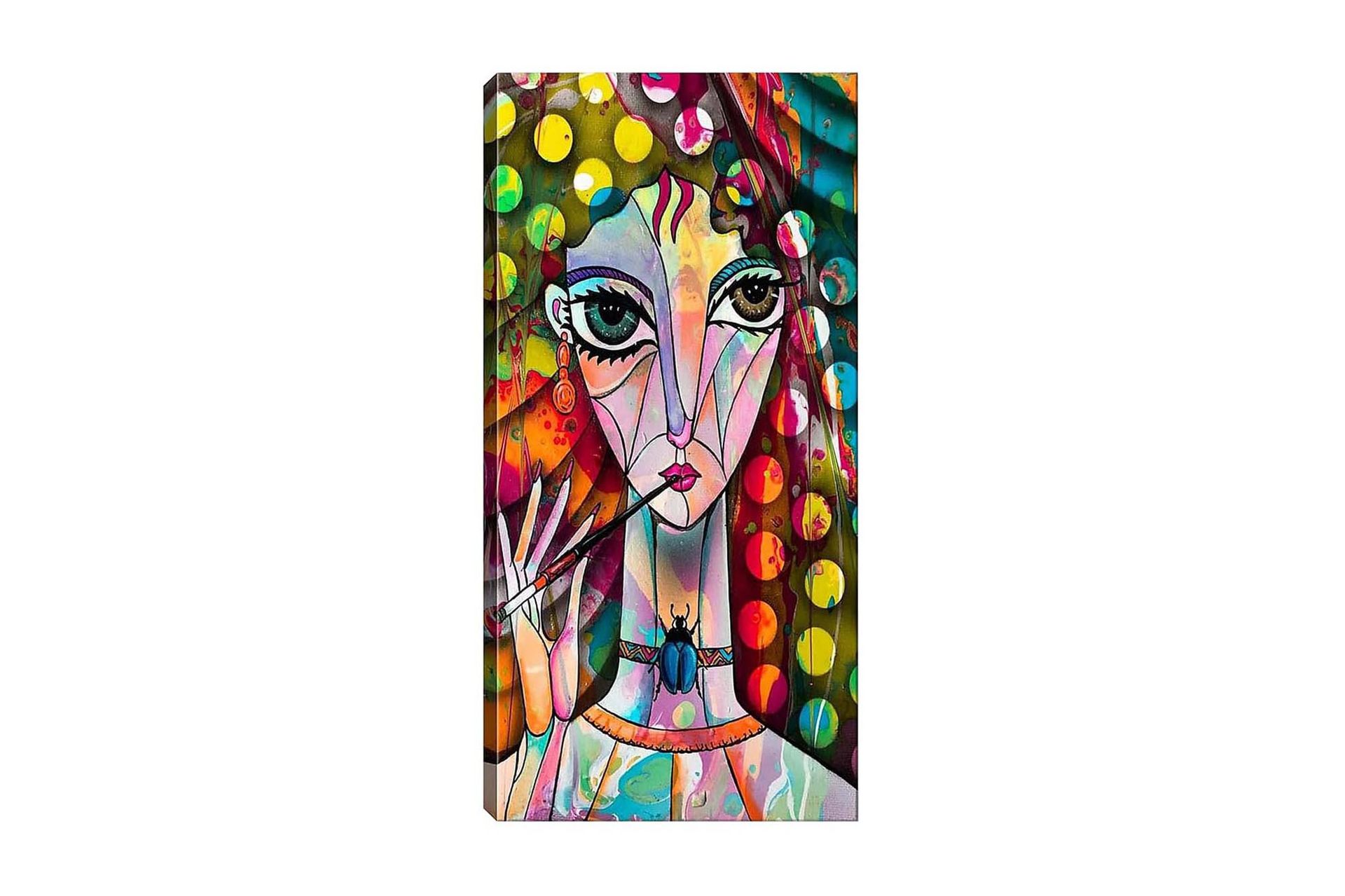 Canvastavla DKY Abstract & Fractals Flerfärgad - 50x120 cm (Art.nr 1183943) — Chilli