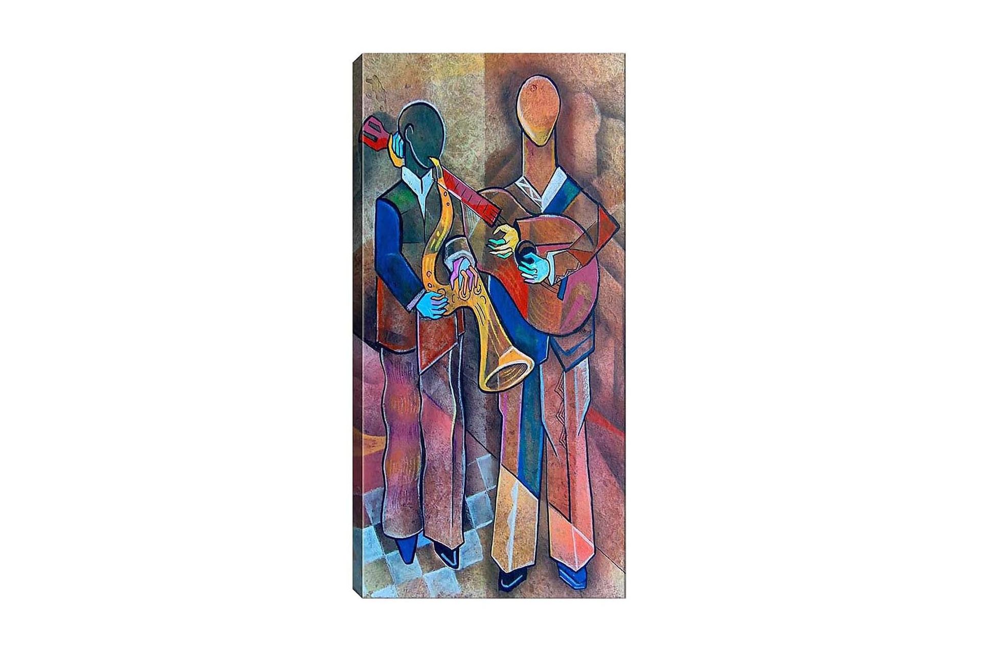 Canvastavla DKY Abstract & Fractals Flerfärgad - 50x120 cm (Art.nr 1184764) — Chilli