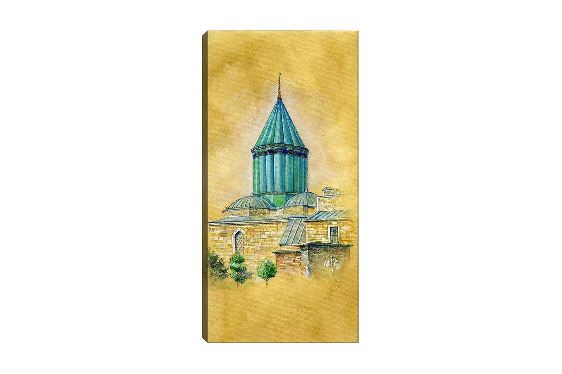 Canvastavla DKY Cities & Countries Flerfärgad - 50x120 cm (Art.nr 1184316) — Chilli