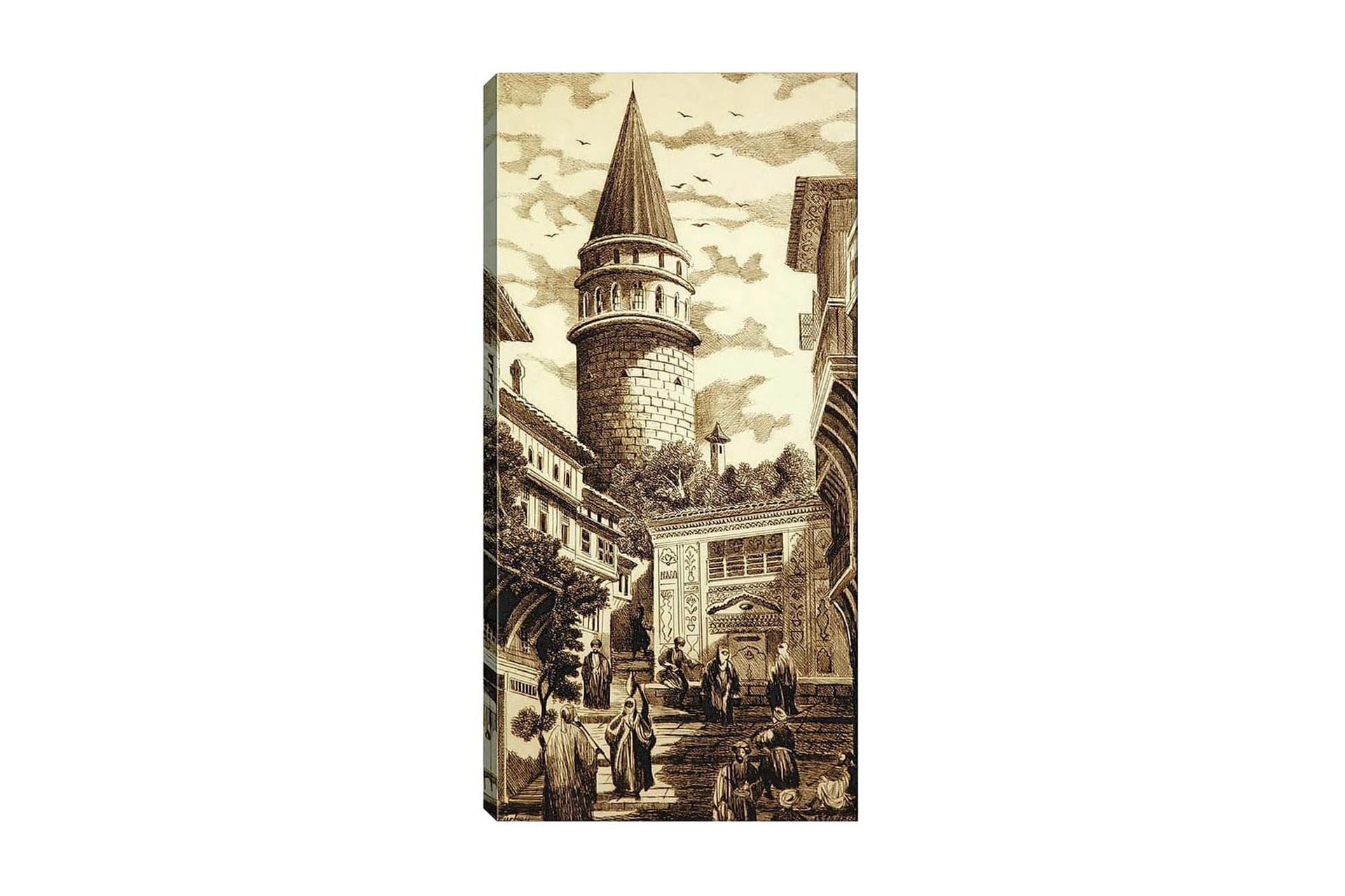 Canvastavla DKY Cities & Countries Flerfärgad - 50x120 cm (Art.nr 1184799) — Chilli