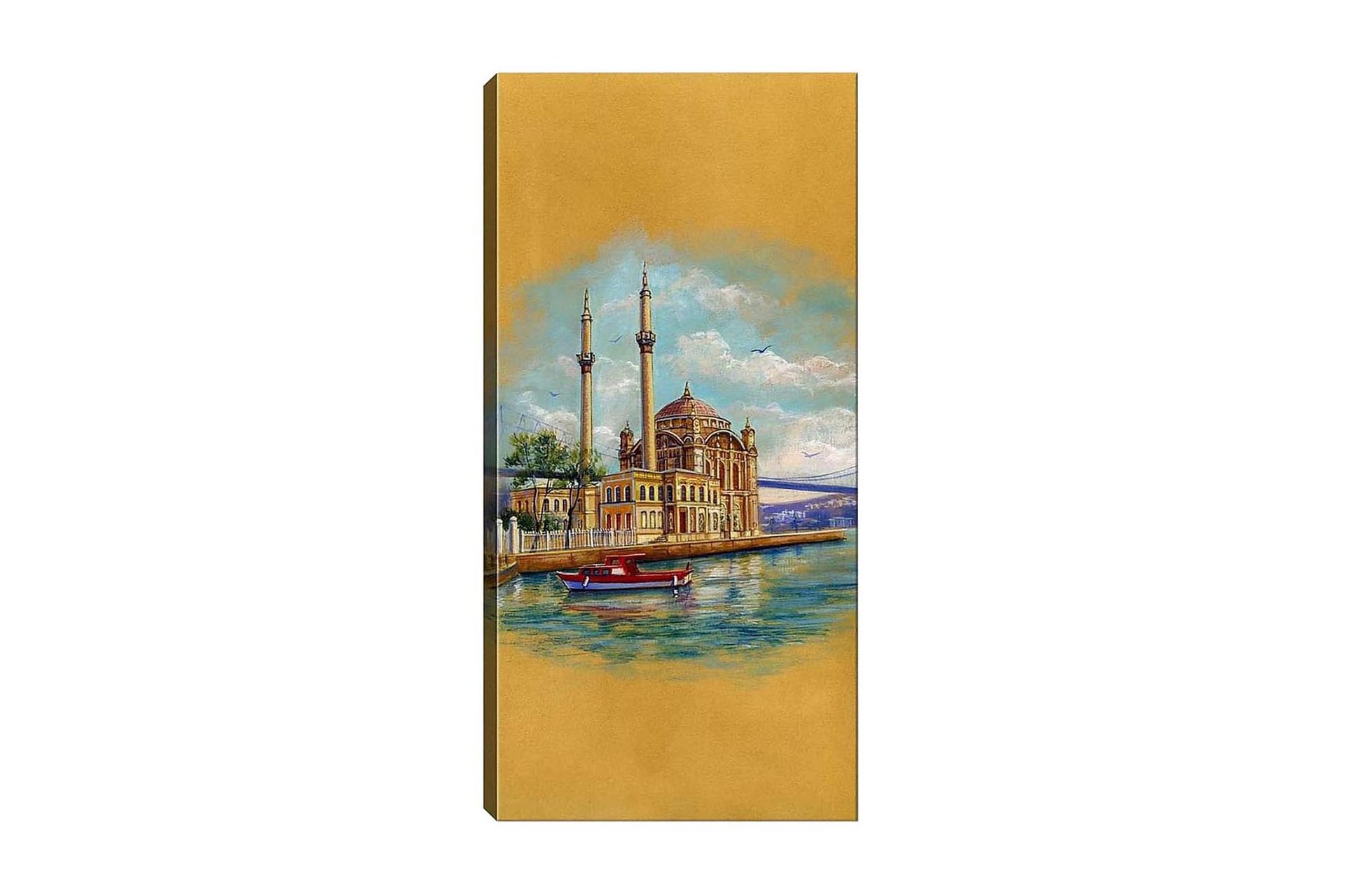 Canvastavla DKY Cities & Countries Flerfärgad - 50x120 cm (Art.nr 1183955) — Chilli
