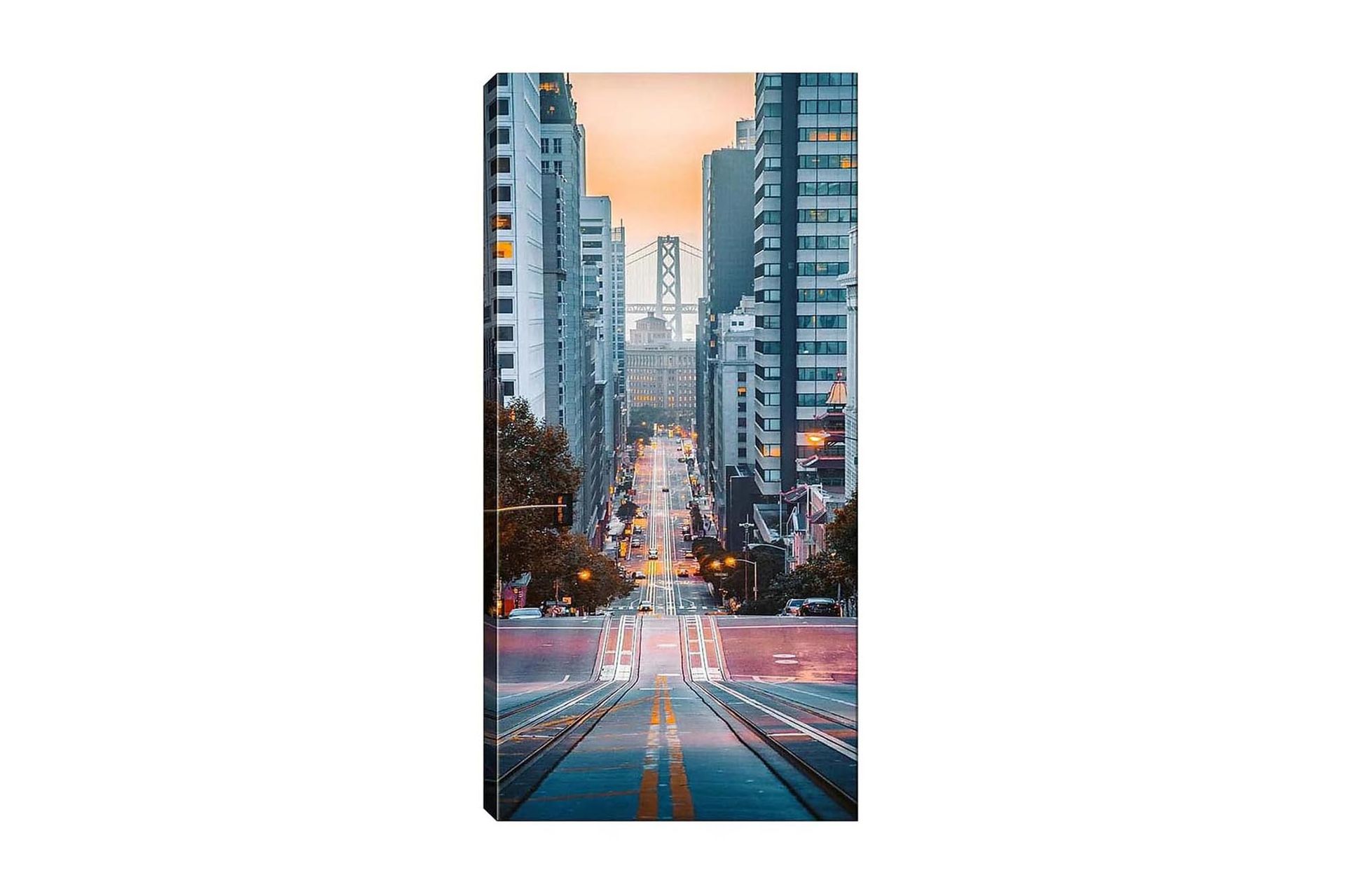 Canvastavla DKY Cities & Countries Flerfärgad - 50x120 cm (Art.nr 1184769) — Chilli