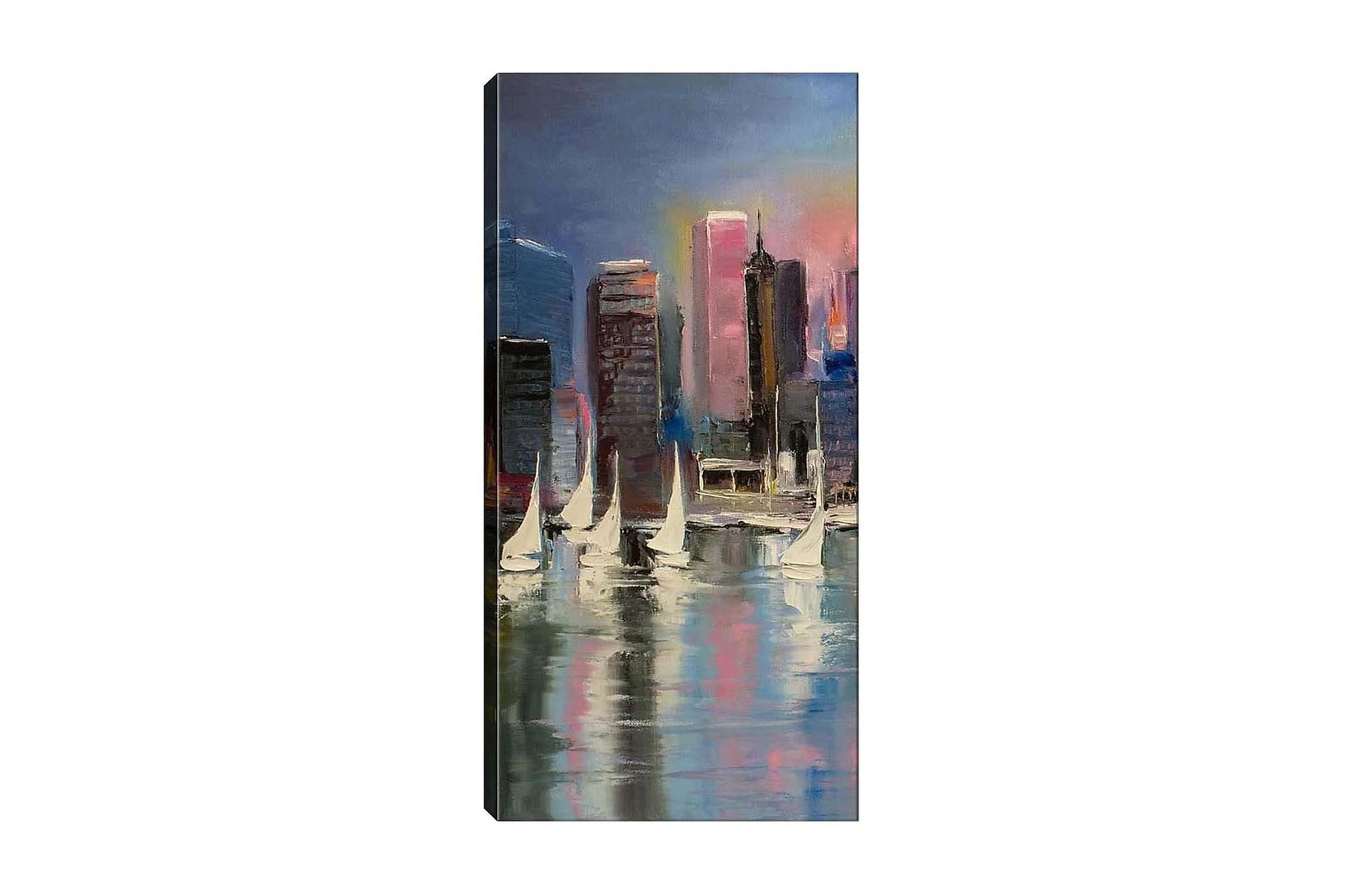 Canvastavla DKY Cities & Countries Flerfärgad - 50x120 cm (Art.nr 1184514) — Chilli