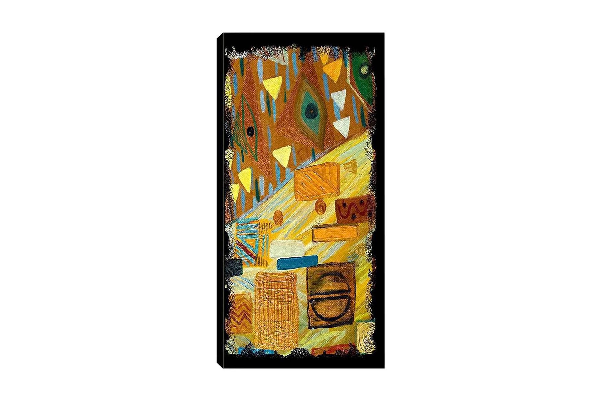 Canvastavla DKY Geometric Flerfärgad - 50x120 cm (Art.nr 1184071) — Chilli