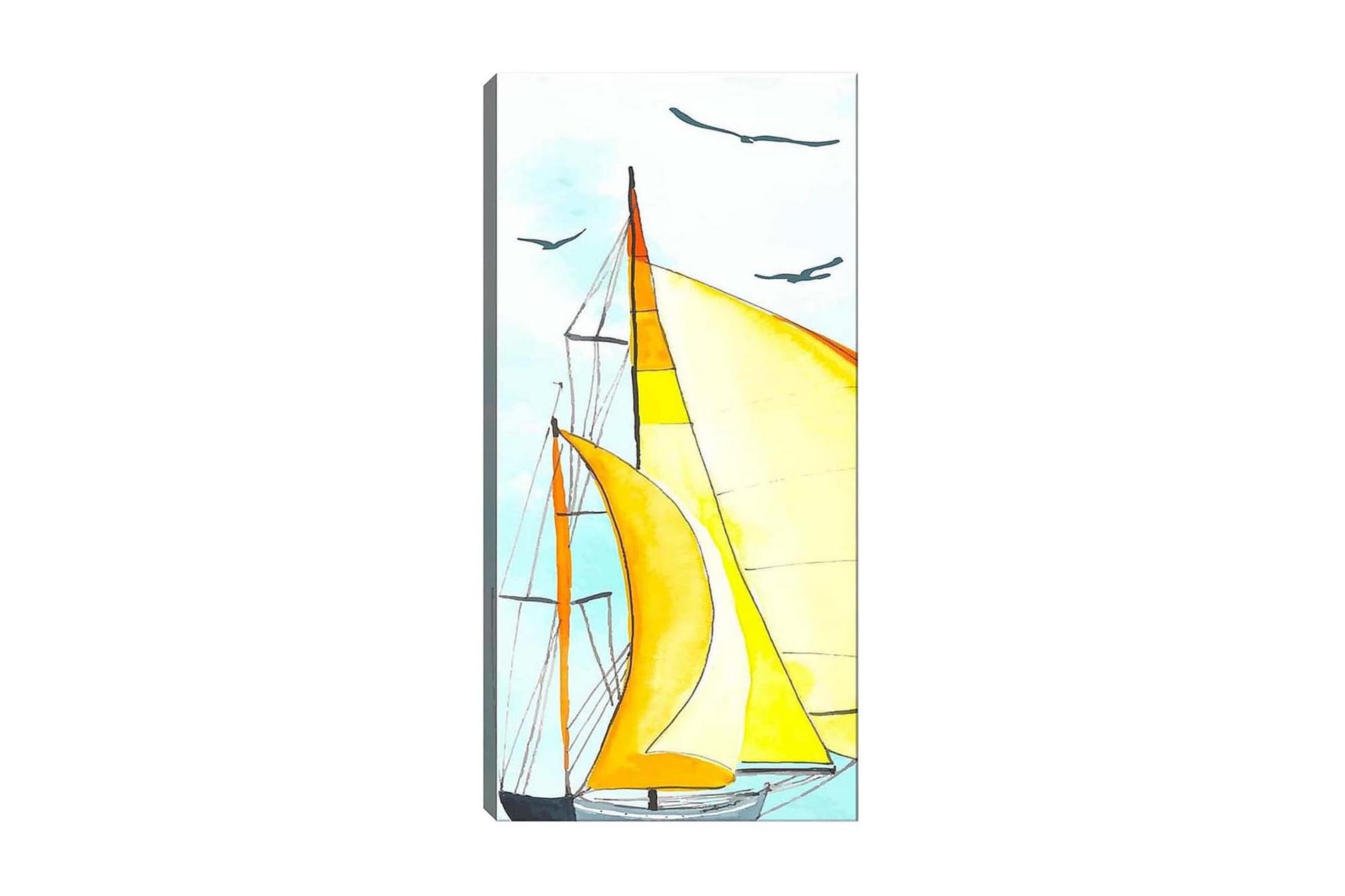 Canvastavla DKY Transportation Flerfärgad - 50x120 cm (Art.nr 1184410) — Chilli