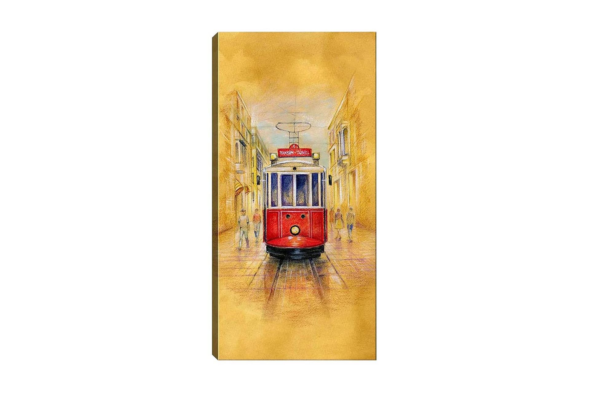 Canvastavla DKY Transportation Flerfärgad - 50x120 cm (Art.nr 1184843) — Chilli