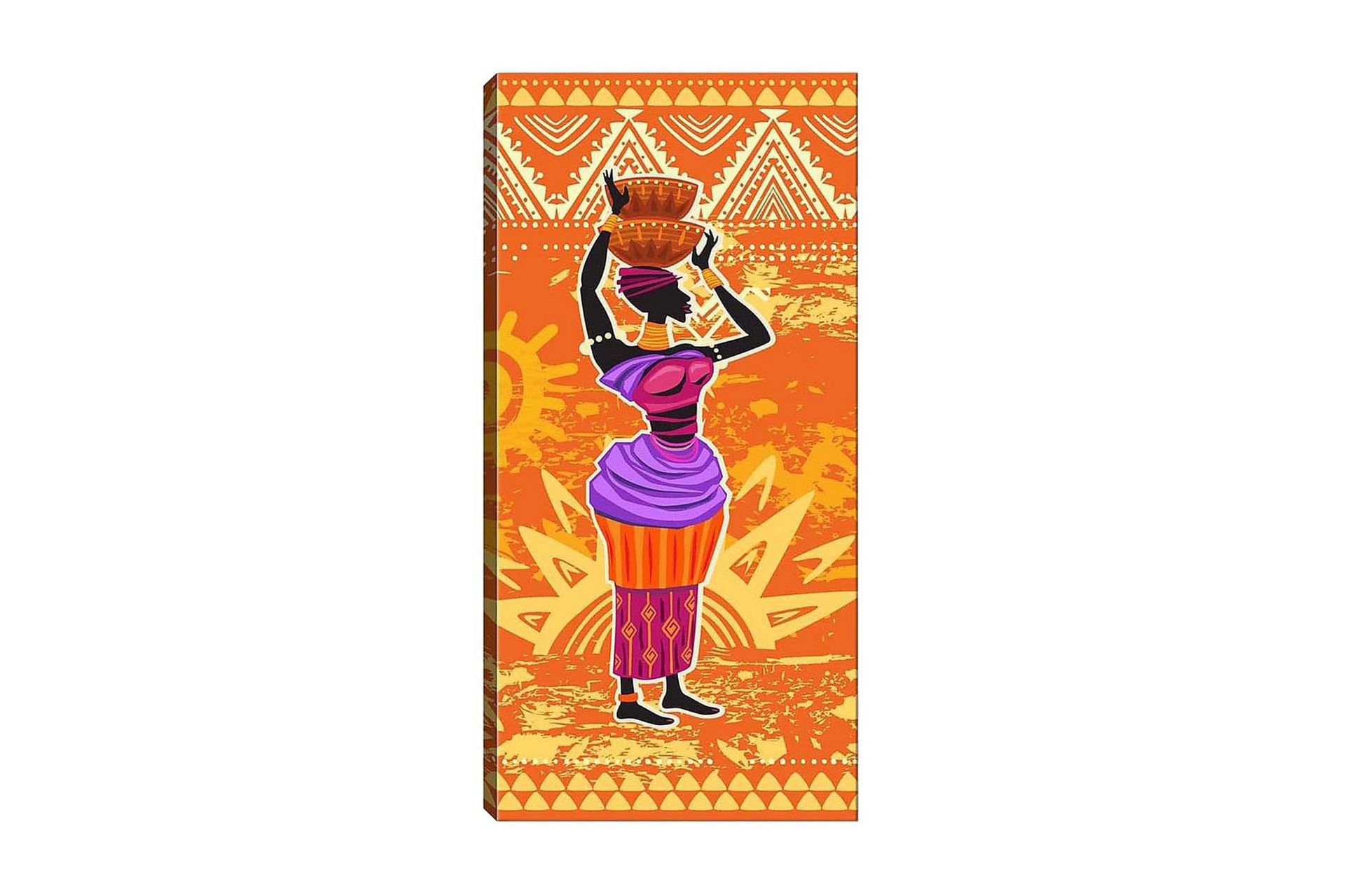 Canvastavla DKY World Cultures Flerfärgad - 50x120 cm (Art.nr 1184070) — Chilli