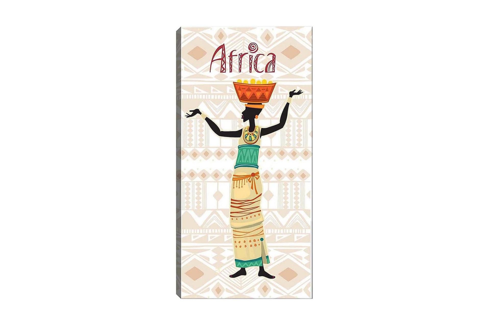 Canvastavla DKY World Cultures Flerfärgad - 50x120 cm (Art.nr 1184253) — Chilli