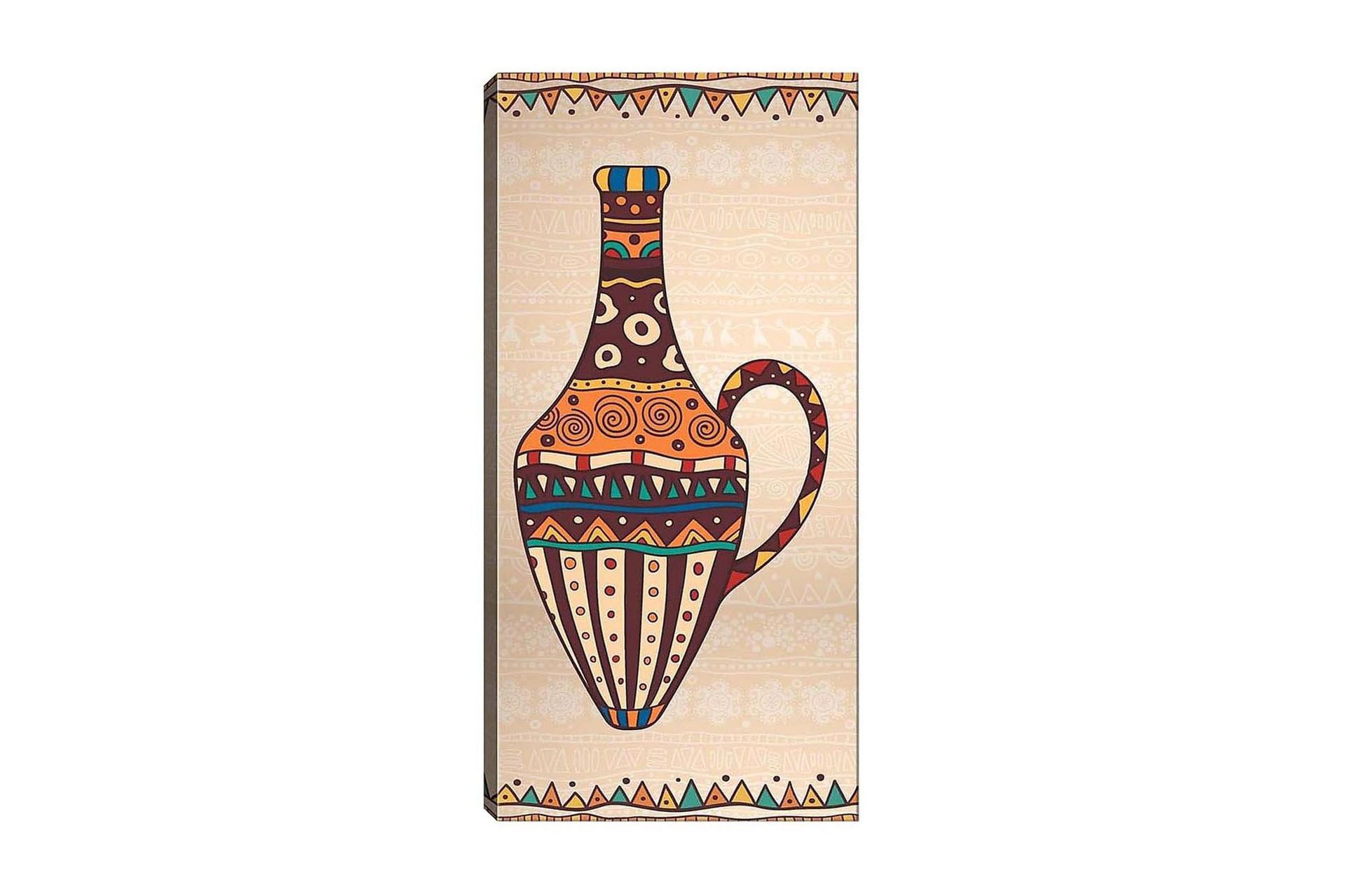 Canvastavla DKY World Cultures Flerfärgad - 50x120 cm (Art.nr 1184005) — Chilli