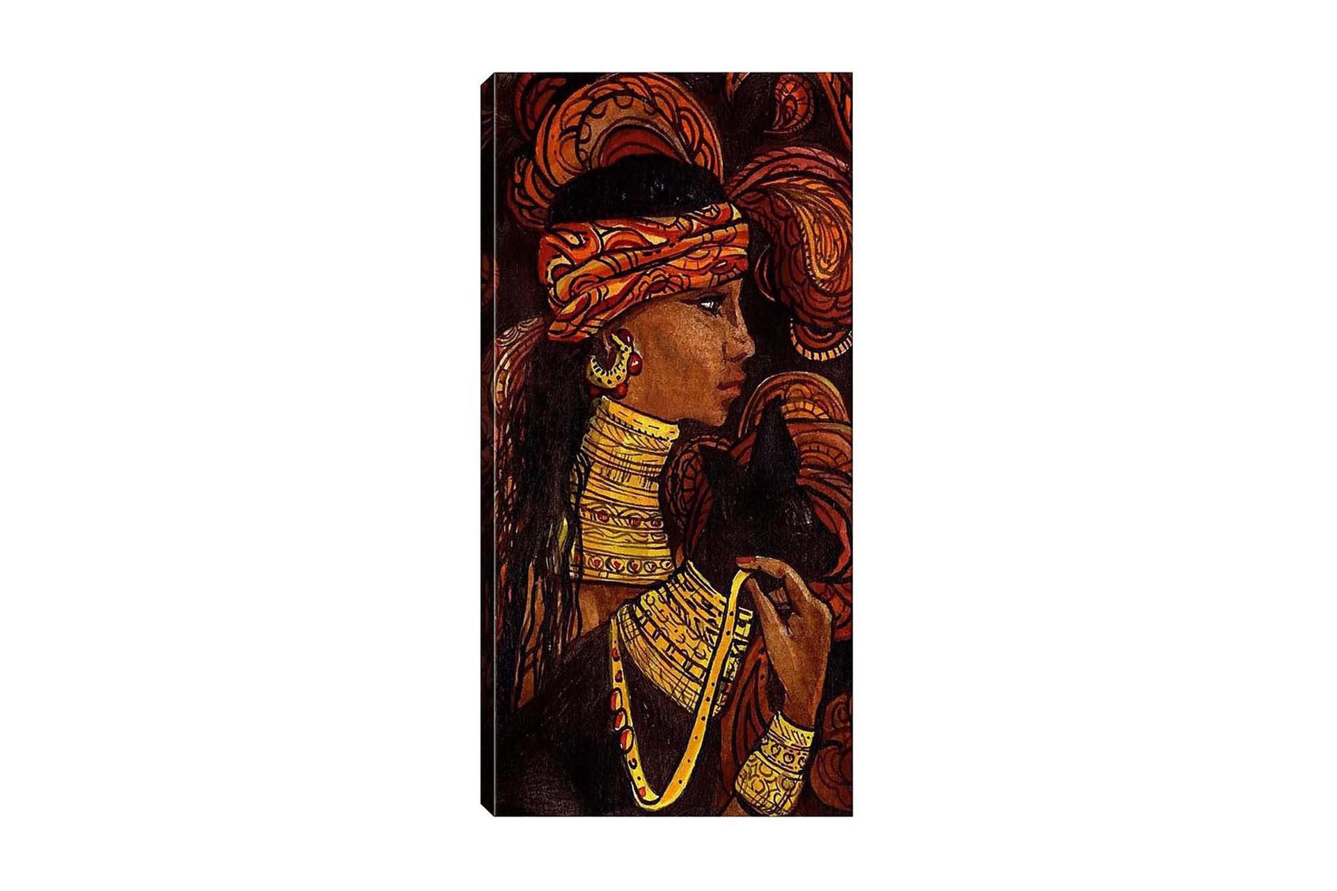 Canvastavla DKY World Cultures Flerfärgad - 50x120 cm (Art.nr 1184107) — Chilli