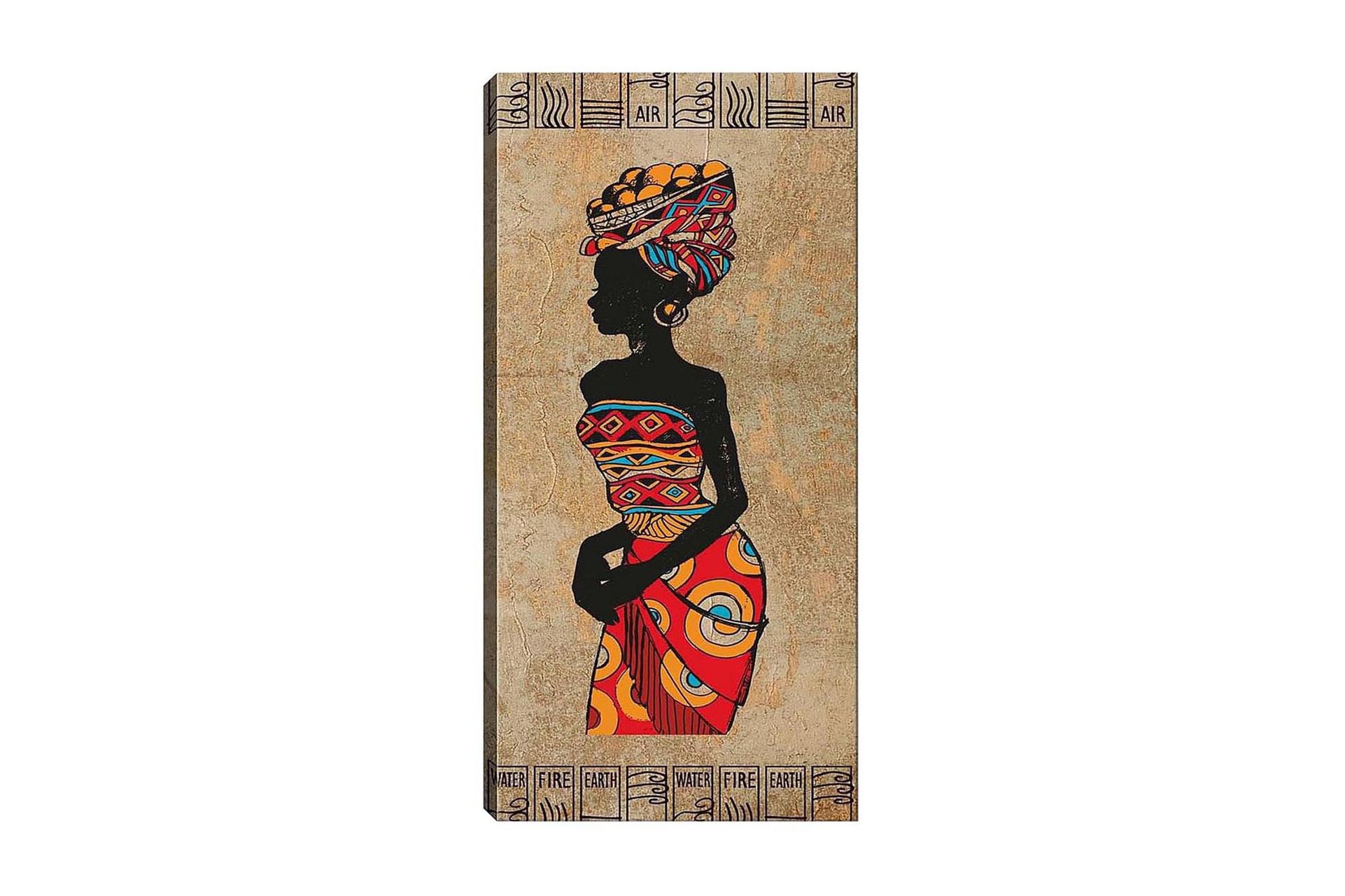 Canvastavla DKY World Cultures Flerfärgad - 50x120 cm (Art.nr 1184045) — Chilli