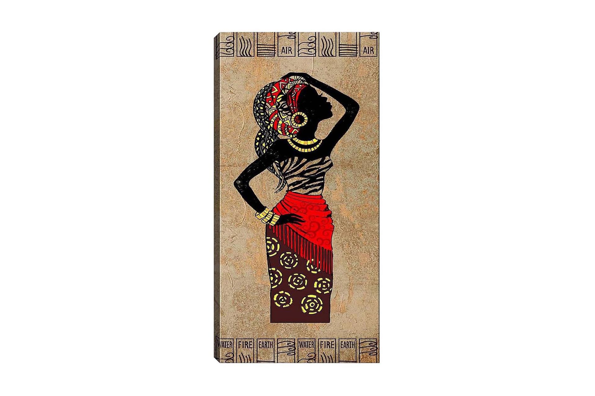 Canvastavla DKY World Cultures Flerfärgad - 50x120 cm (Art.nr 1184031) — Chilli