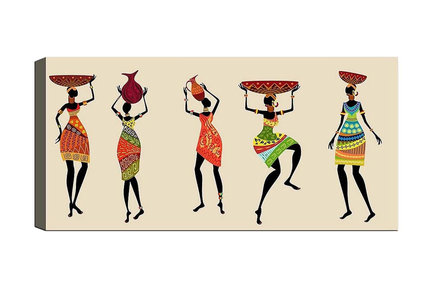 Canvastavla YTY People Flerfärgad - 120x50 cm (Art.nr 1184736) — Chilli