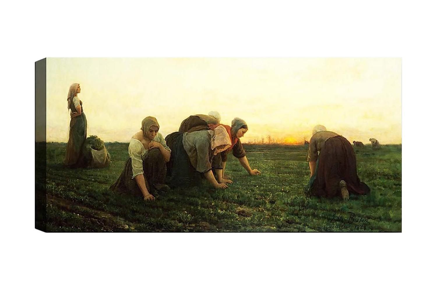 Canvastavla YTY People Flerfärgad - 120x50 cm (Art.nr 1184533) — Chilli