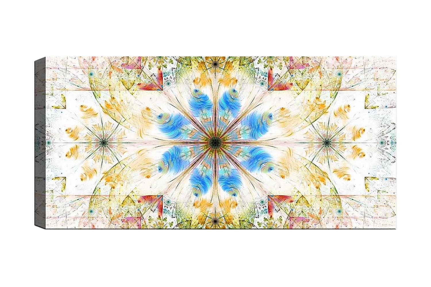 Canvastavla YTY Abstract & Fractals Flerfärgad - 120x50 cm (Art.nr 1184488) — Chilli