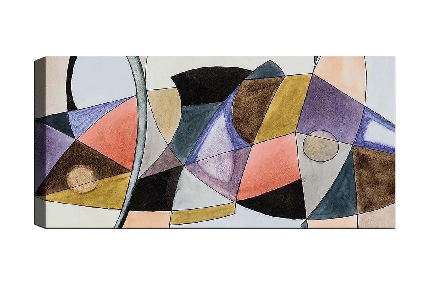 Canvastavla YTY Abstract & Fractals Flerfärgad - 120x50 cm (Art.nr 1184431) — Chilli