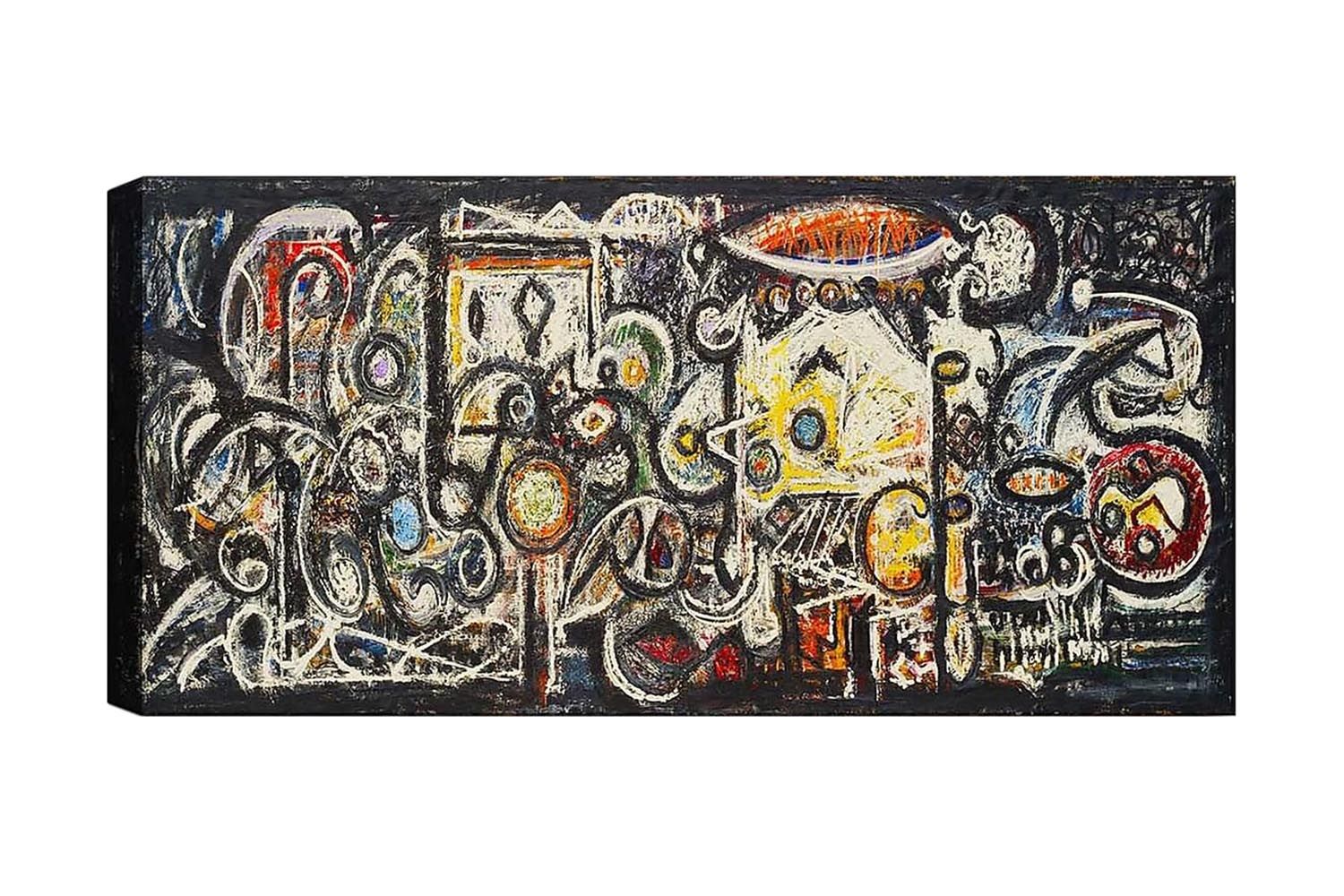 Canvastavla YTY Abstract & Fractals Flerfärgad - 120x50 cm (Art.nr 1184138) — Chilli