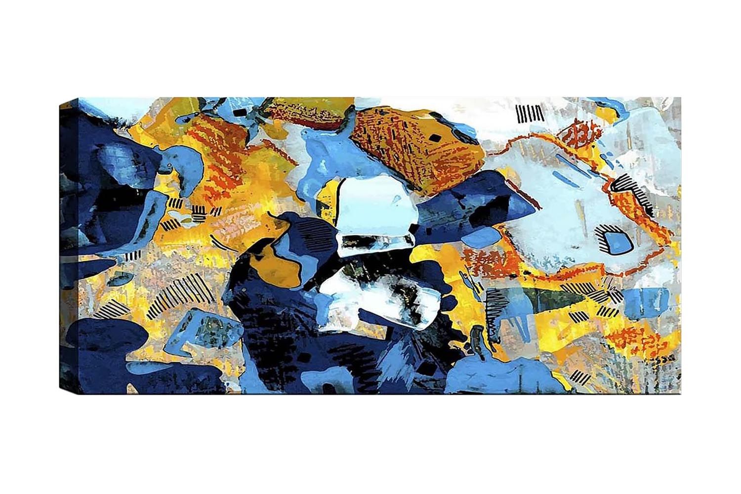 Canvastavla YTY Abstract & Fractals Flerfärgad - 120x50 cm (Art.nr 1184636) — Chilli
