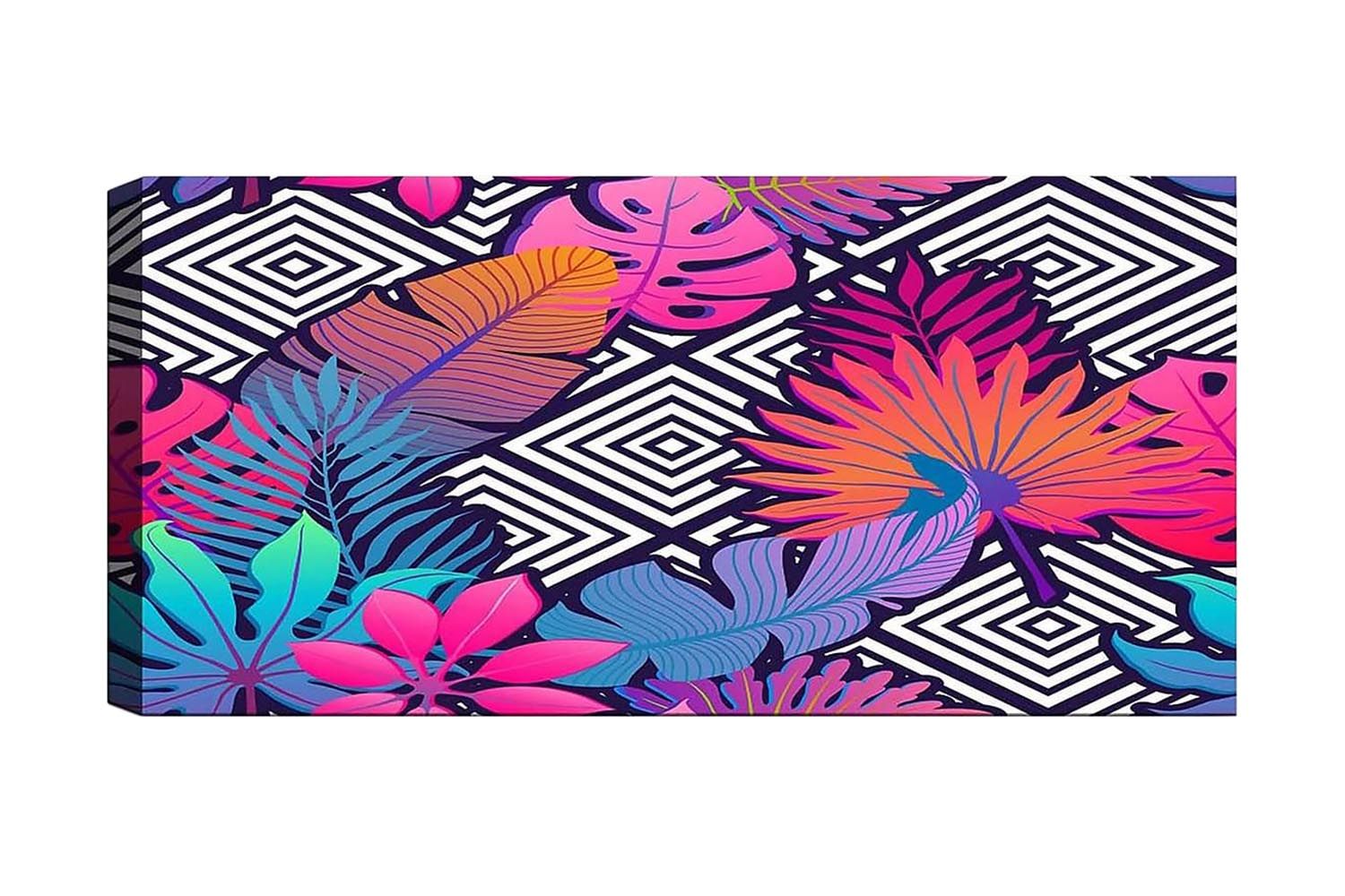 Canvastavla YTY Abstract & Fractals Flerfärgad - 120x50 cm (Art.nr 1184315) — Chilli
