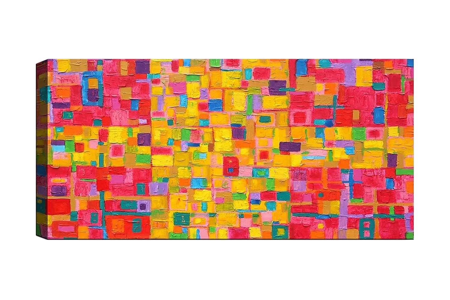 Canvastavla YTY Abstract & Fractals Flerfärgad - 120x50 cm (Art.nr 1184981) — Chilli