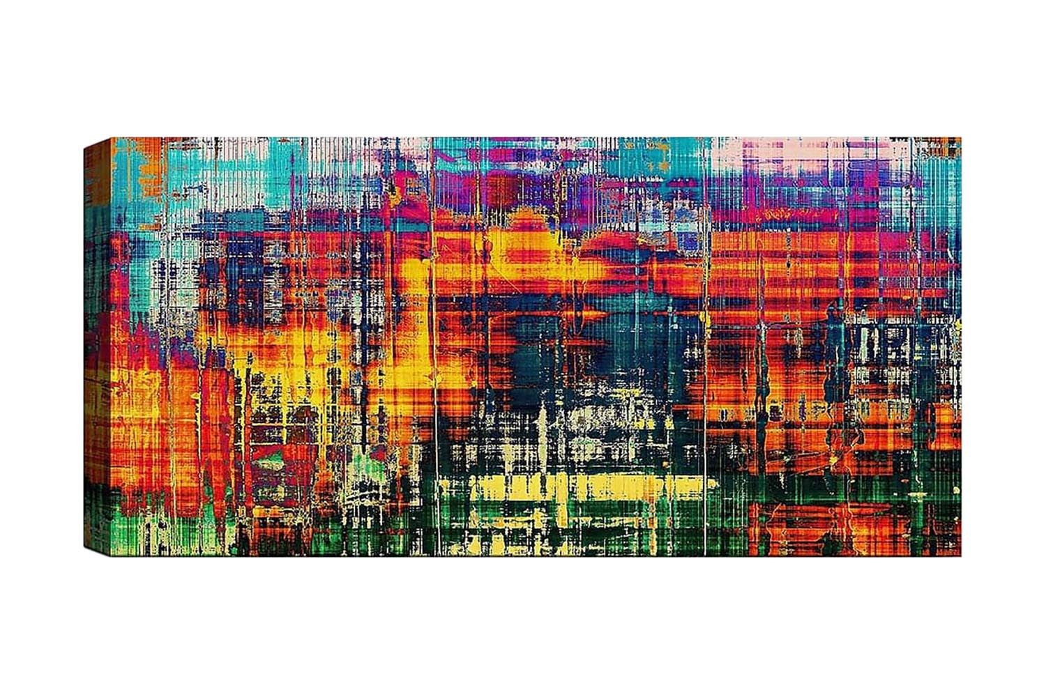 Canvastavla YTY Abstract & Fractals Flerfärgad - 120x50 cm (Art.nr 1184596) — Chilli