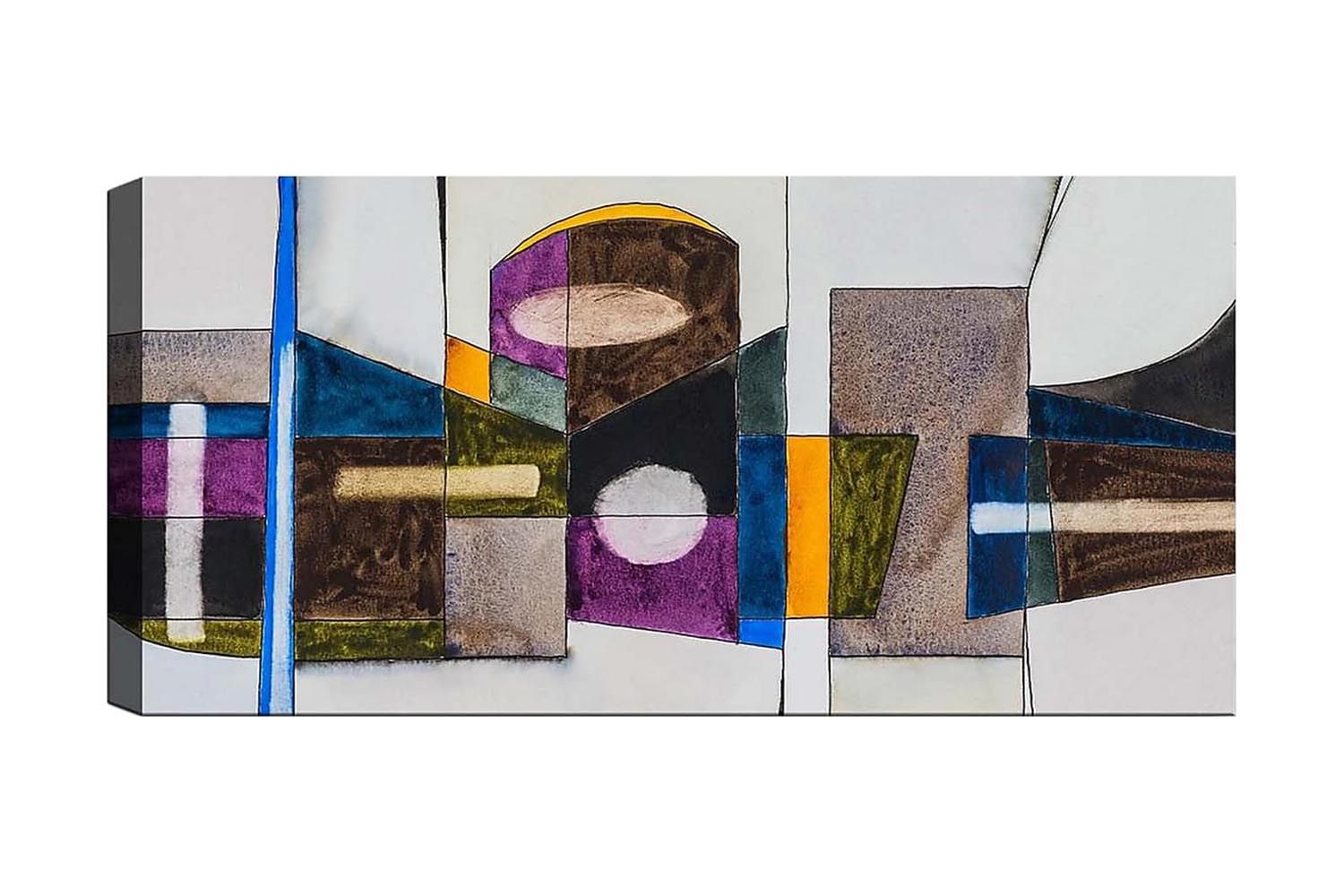 Canvastavla YTY Abstract & Fractals Flerfärgad - 120x50 cm (Art.nr 1184727) — Chilli