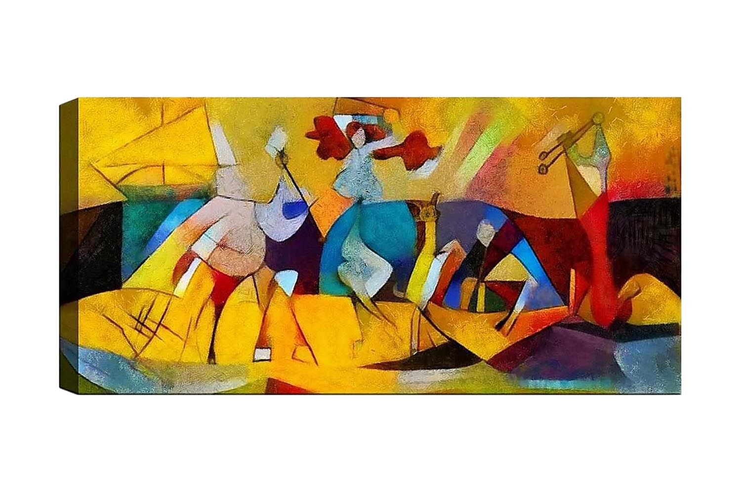 Canvastavla YTY Abstract & Fractals Flerfärgad - 120x50 cm (Art.nr 1184931) — Chilli