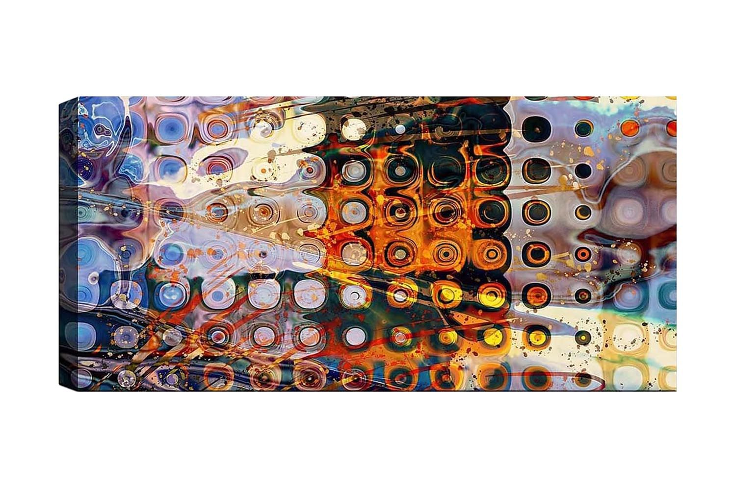 Canvastavla YTY Abstract & Fractals Flerfärgad - 120x50 cm (Art.nr 1184734) — Chilli