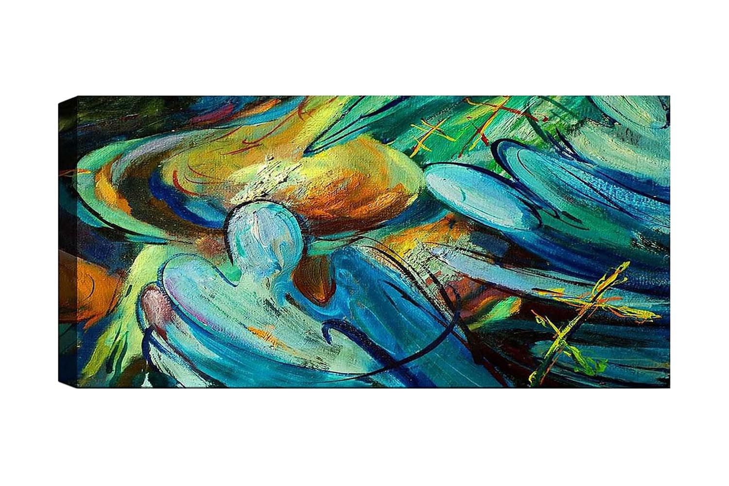 Canvastavla YTY Abstract & Fractals Flerfärgad - 120x50 cm (Art.nr 1184986) — Chilli