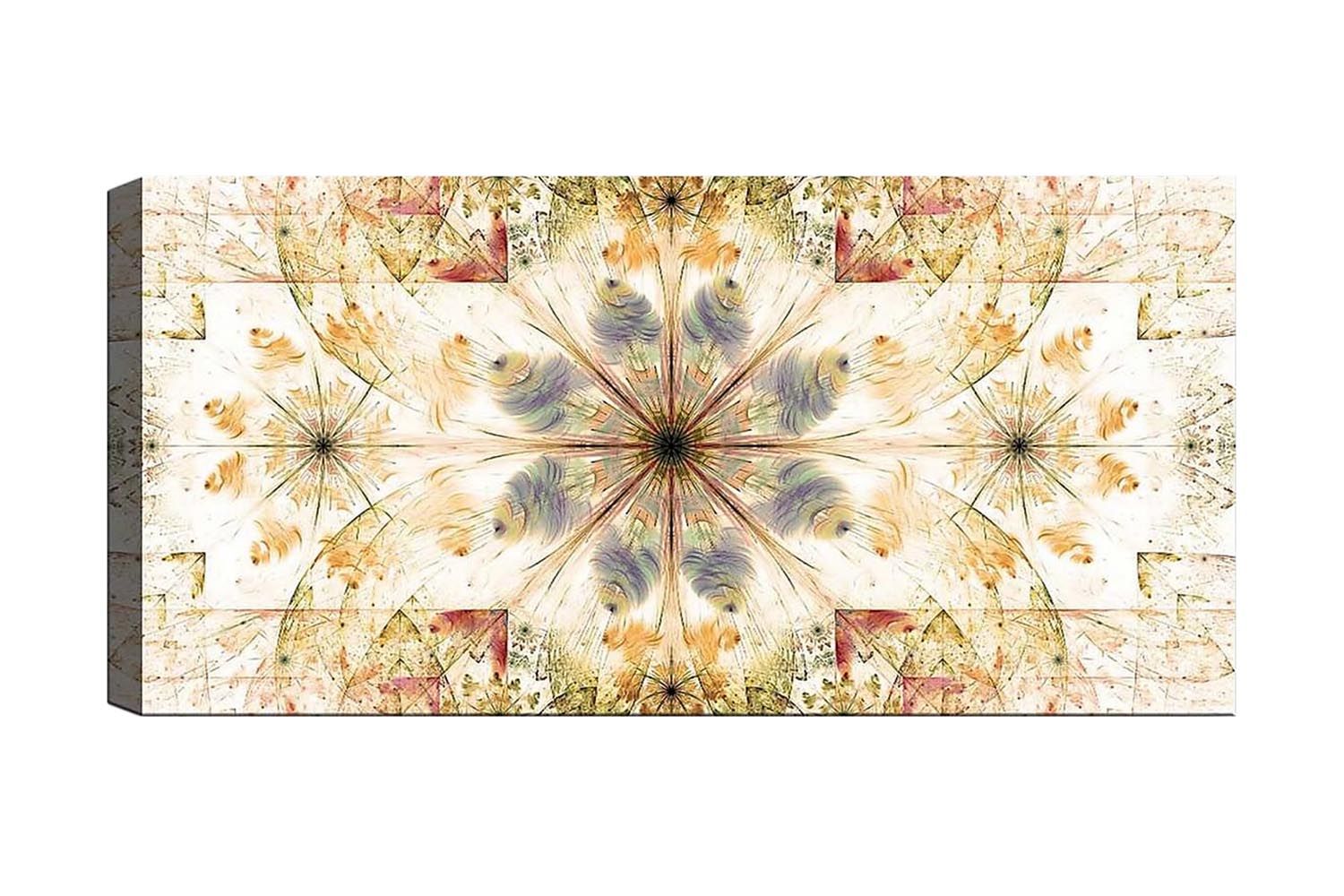 Canvastavla YTY Abstract & Fractals Flerfärgad - 120x50 cm (Art.nr 1184663) — Chilli
