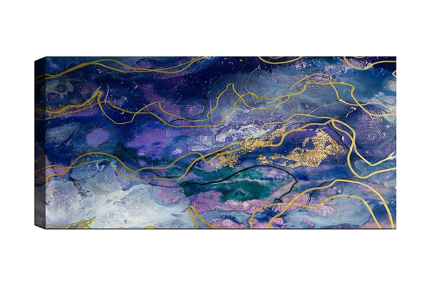 Canvastavla YTY Abstract & Fractals Flerfärgad - 120x50 cm (Art.nr 1184029) — Chilli