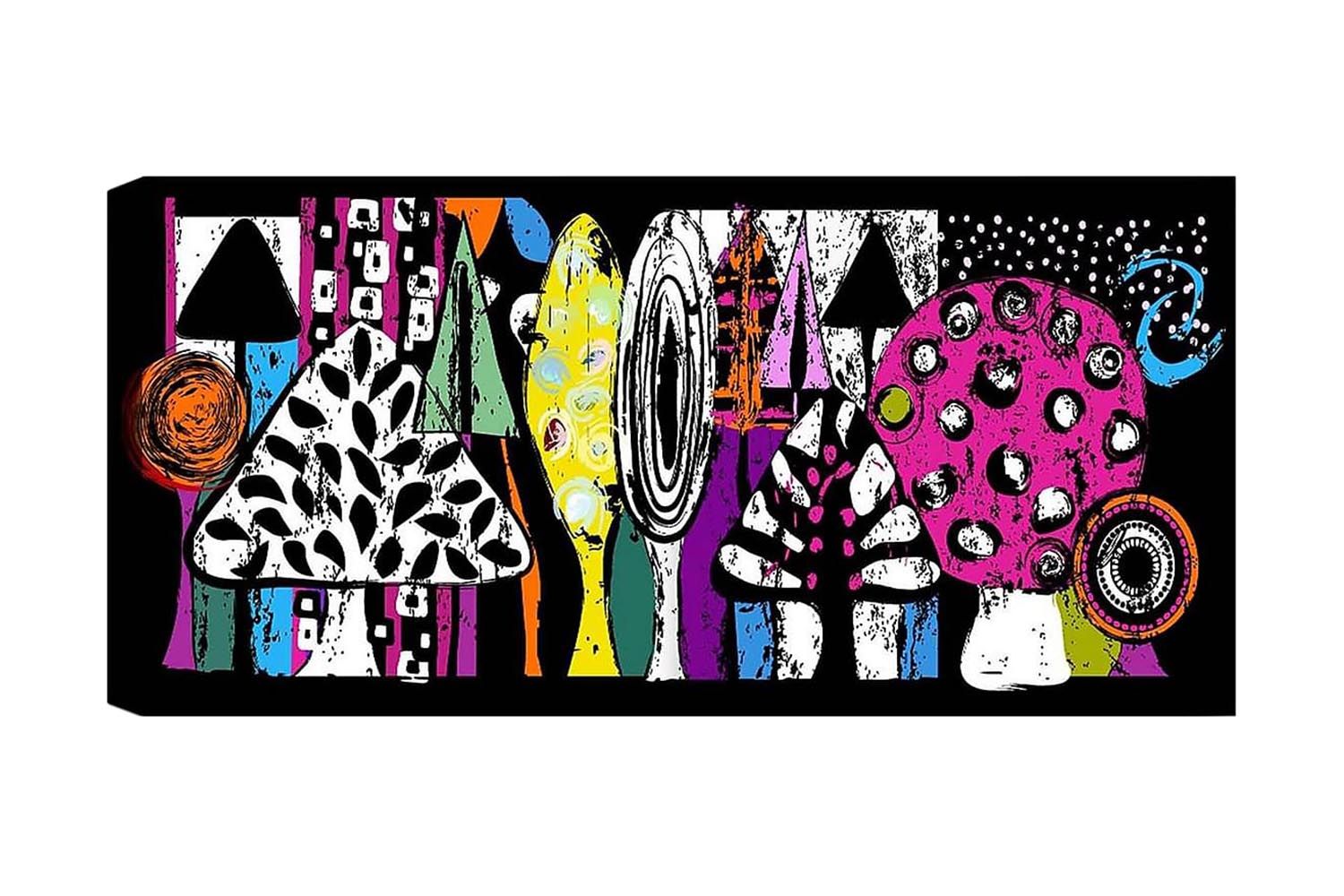 Canvastavla YTY Abstract & Fractals Flerfärgad - 120x50 cm (Art.nr 1184408) — Chilli