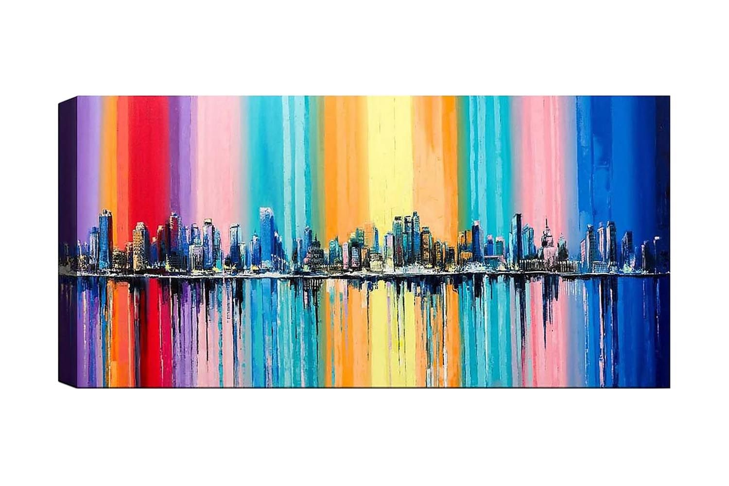 Canvastavla YTY Abstract & Fractals Flerfärgad - 120x50 cm (Art.nr 1184002) — Chilli