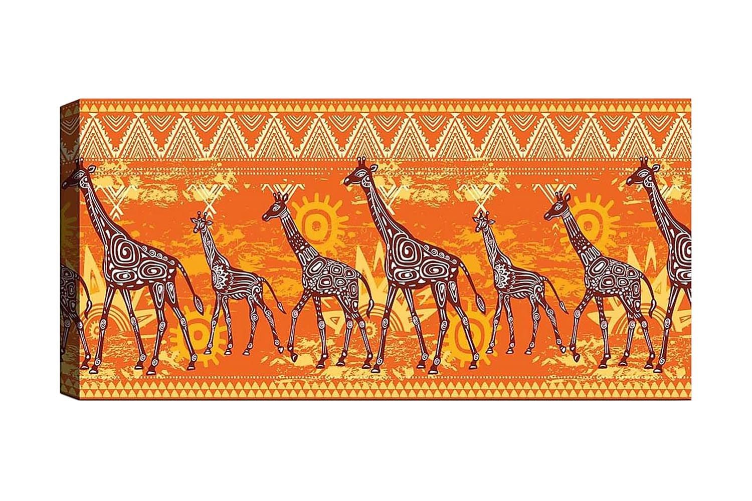 Canvastavla YTY Animals Flerfärgad - 120x50 cm (Art.nr 1184375) — Chilli