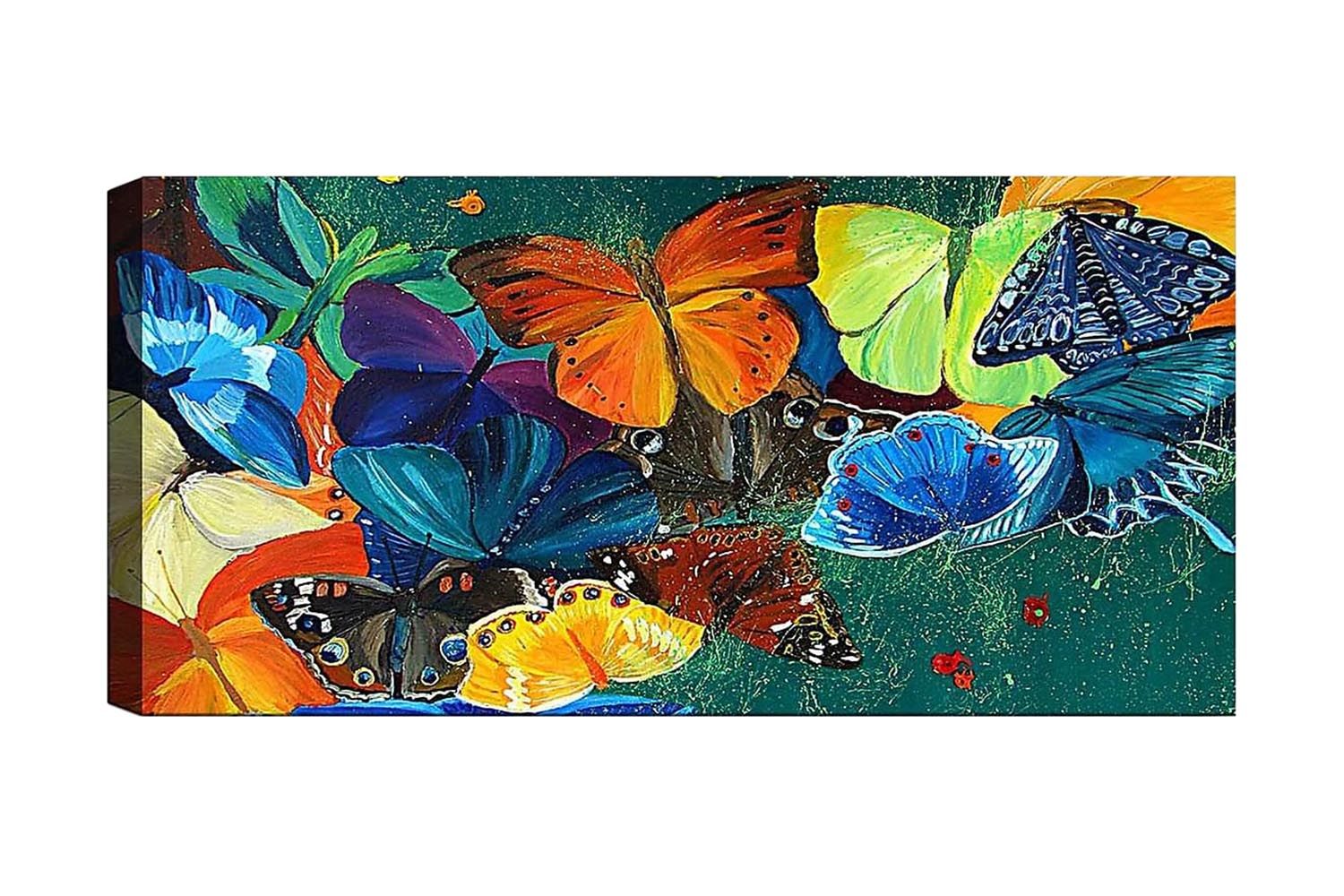 Canvastavla YTY Animals Flerfärgad - 120x50 cm (Art.nr 1184095) — Chilli