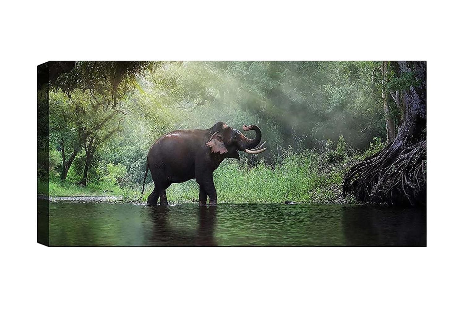 Canvastavla YTY Animals Flerfärgad - 120x50 cm (Art.nr 1184451) — Chilli