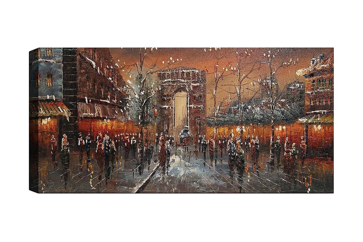 Canvastavla YTY Buildings & Cityscapes Flerfärgad - 120x50 cm (Art.nr 1184580) — Chilli