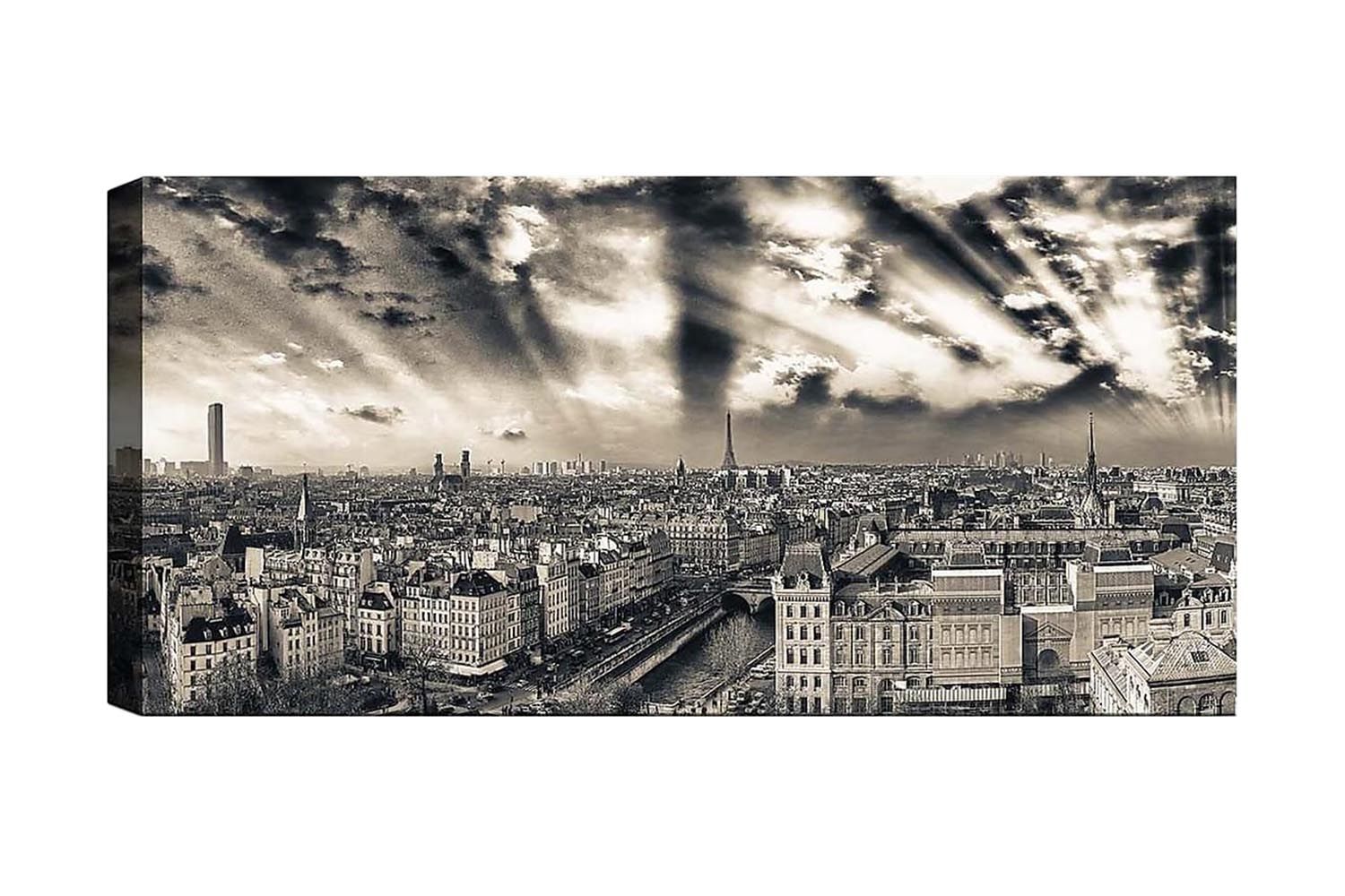 Canvastavla YTY Buildings & Cityscapes Flerfärgad - 120x50 cm (Art.nr 1184153) — Chilli