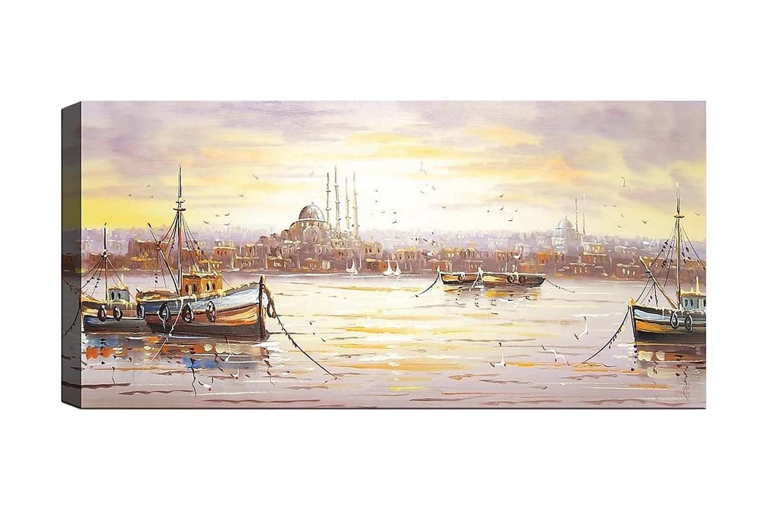 Canvastavla YTY Buildings & Cityscapes Flerfärgad - 120x50 cm (Art.nr 1184605) — Chilli