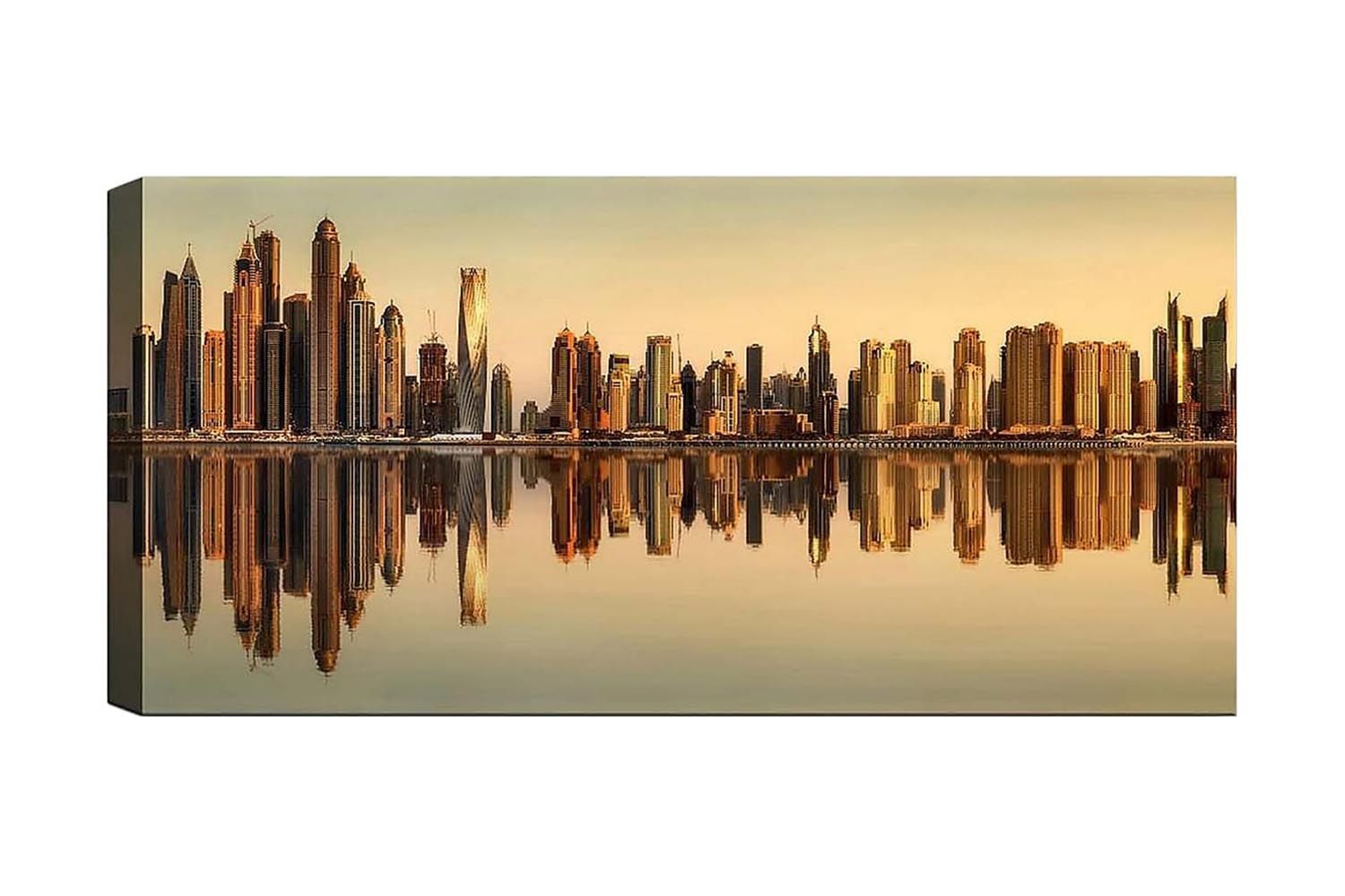 Canvastavla YTY Buildings & Cityscapes Flerfärgad - 120x50 cm (Art.nr 1184340) — Chilli