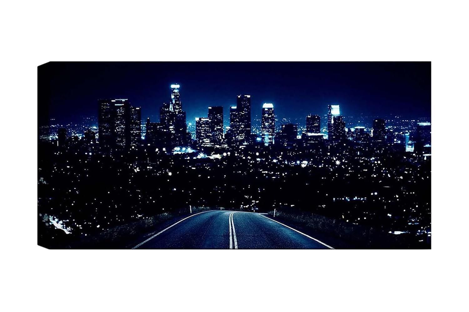 Canvastavla YTY Cities & Countries Flerfärgad - 120x50 cm (Art.nr 1184896) — Chilli