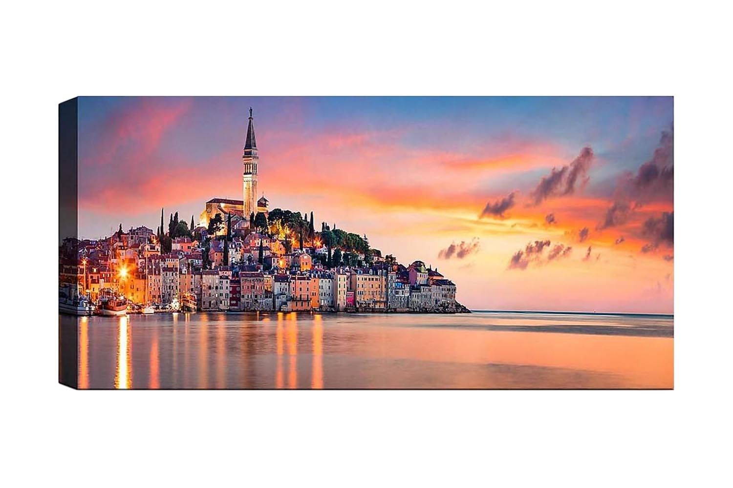 Canvastavla YTY Cities & Countries Flerfärgad - 120x50 cm (Art.nr 1184772) — Chilli