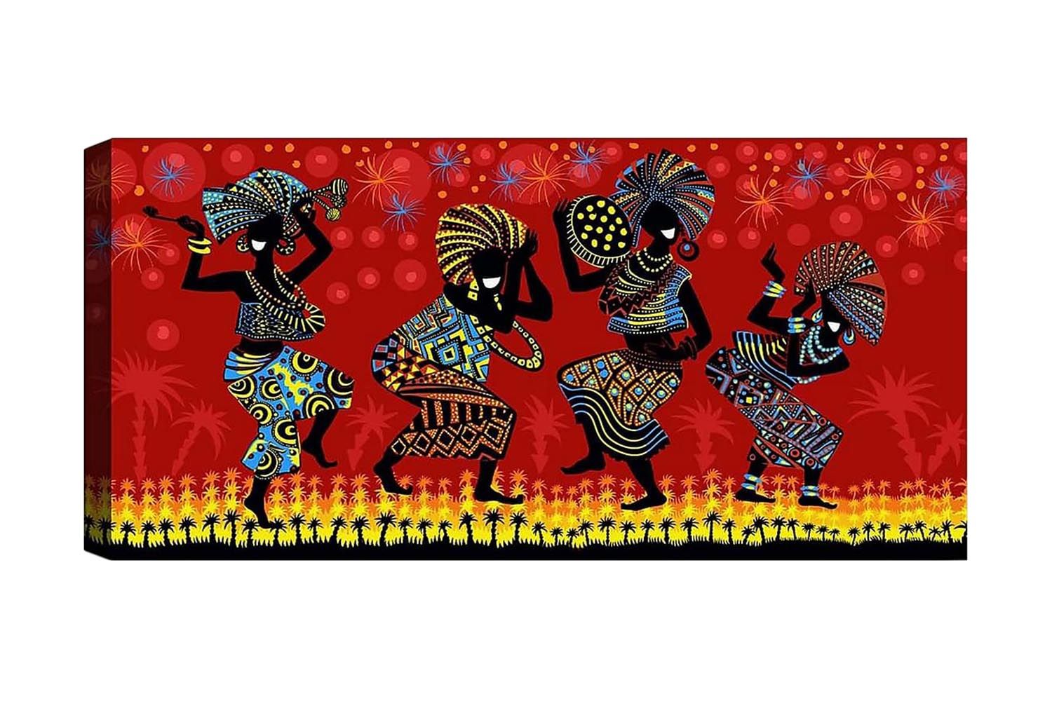 Canvastavla YTY Culture Flerfärgad - 120x50 cm — Chilli