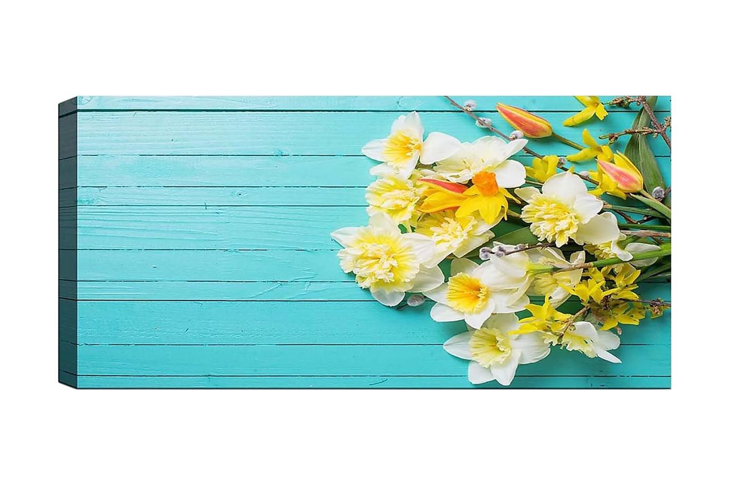 Canvastavla YTY Floral & Botanical Flerfärgad - 120x50 cm (Art.nr 1184774) — Chilli