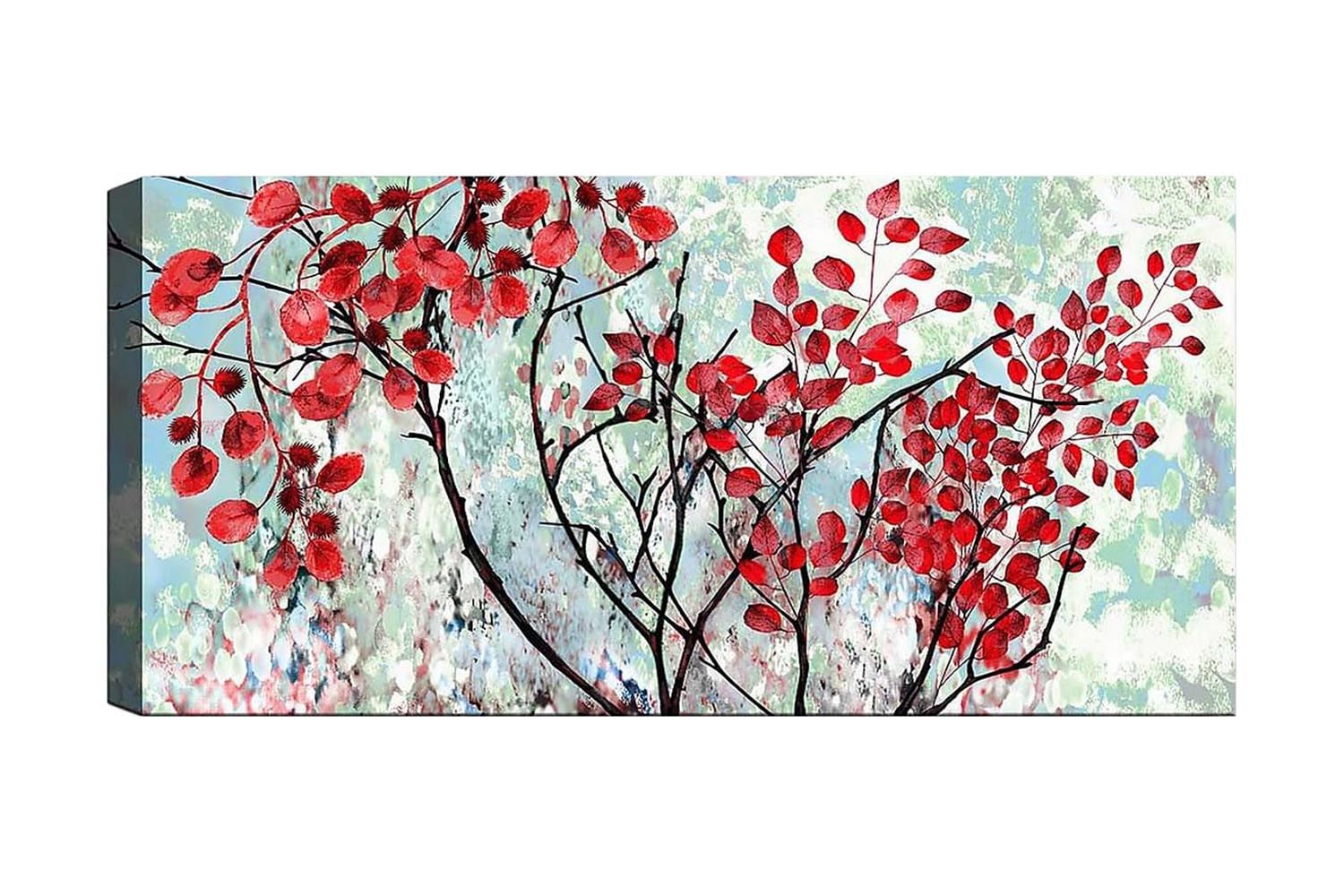 Canvastavla YTY Floral & Botanical Flerfärgad - 120x50 cm (Art.nr 1184751) — Chilli
