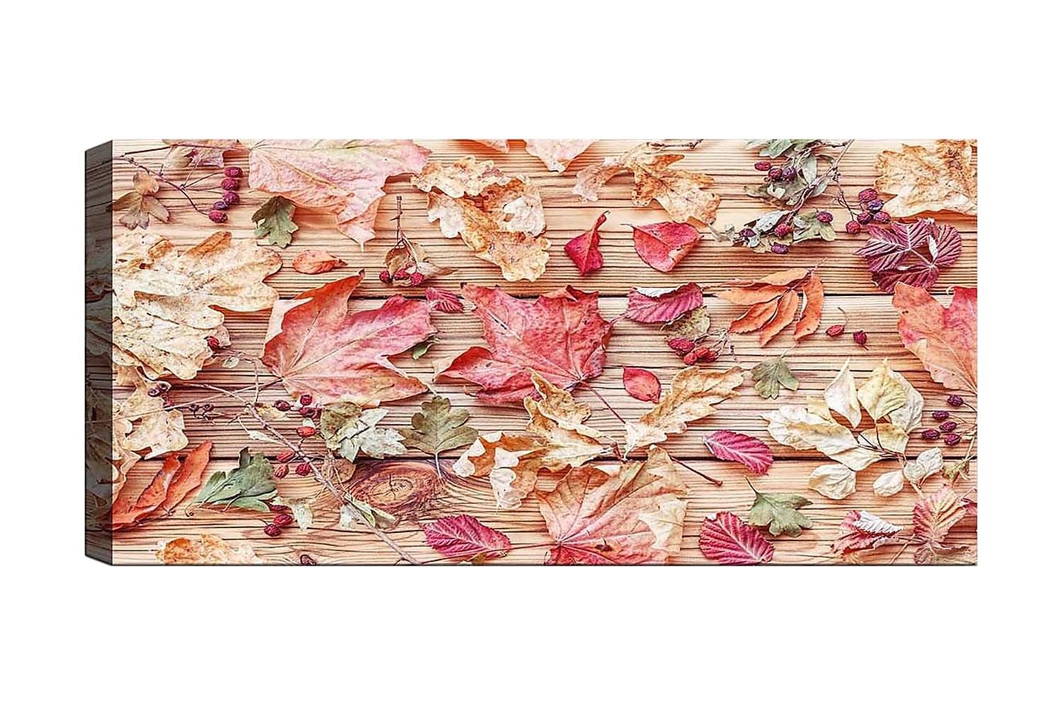 Canvastavla YTY Floral & Botanical Flerfärgad - 120x50 cm (Art.nr 1184435) — Chilli