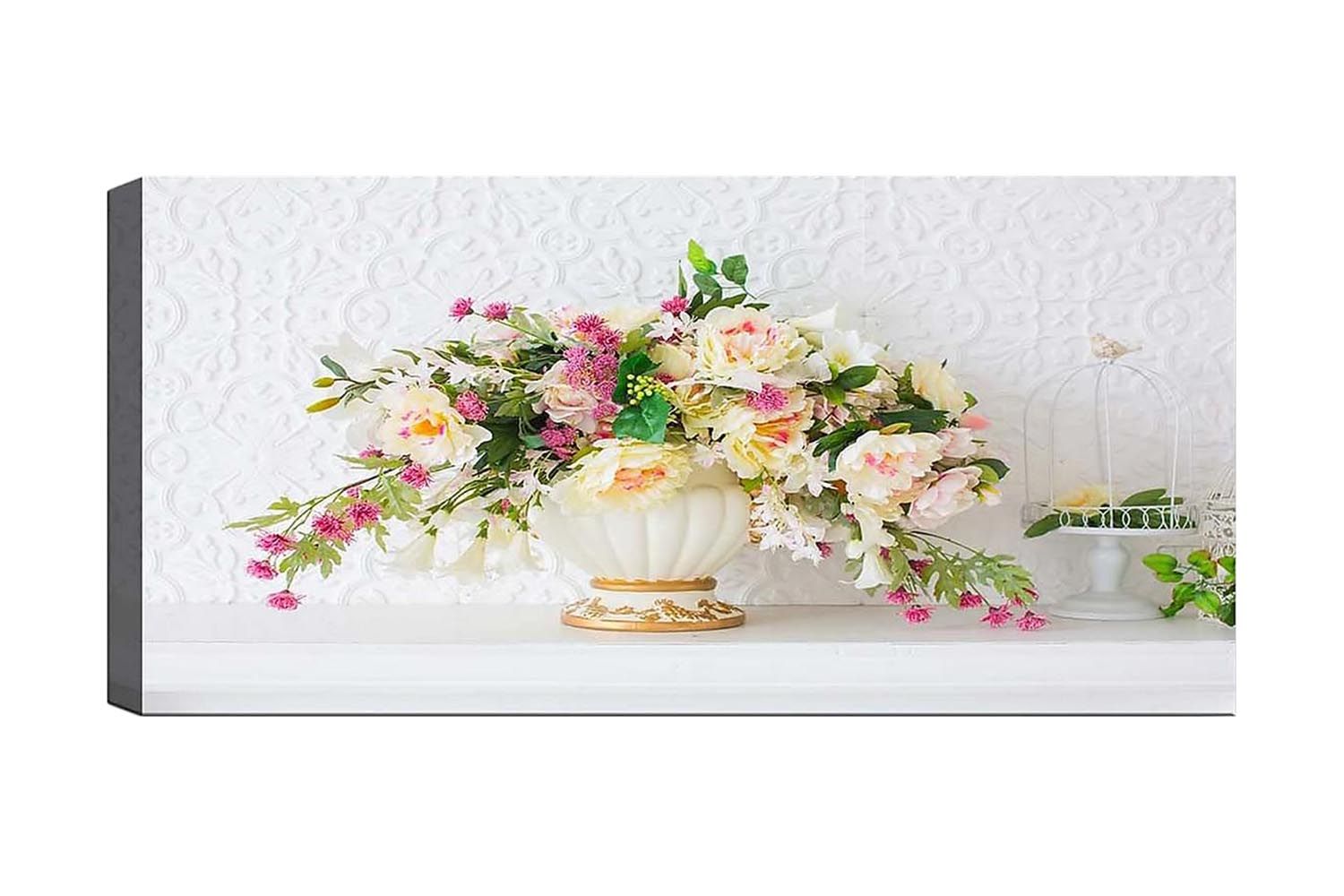 Canvastavla YTY Floral & Botanical Flerfärgad - 120x50 cm (Art.nr 1184691) — Chilli