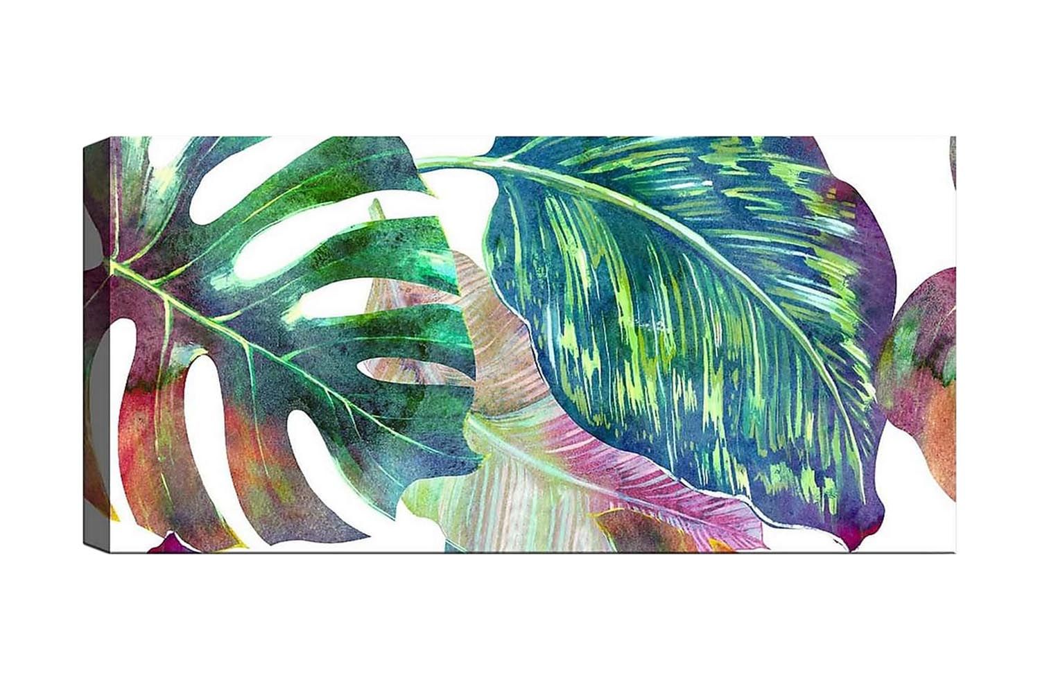 Canvastavla YTY Floral & Botanical Flerfärgad - 120x50 cm (Art.nr 1184188) — Chilli