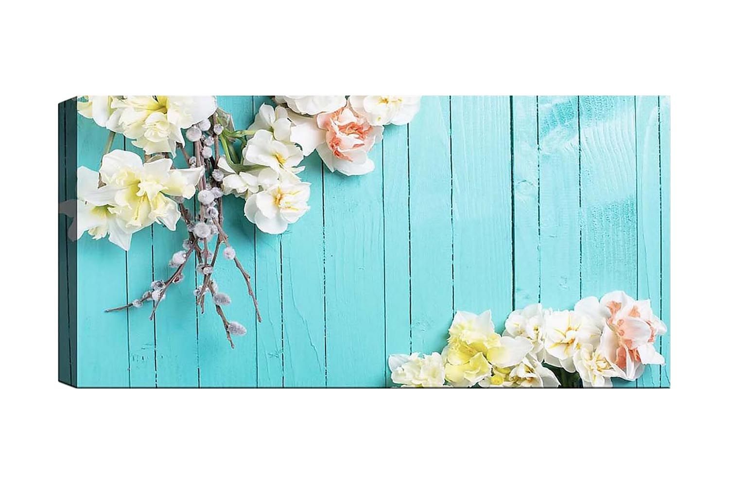 Canvastavla YTY Floral & Botanical Flerfärgad - 120x50 cm (Art.nr 1184398) — Chilli